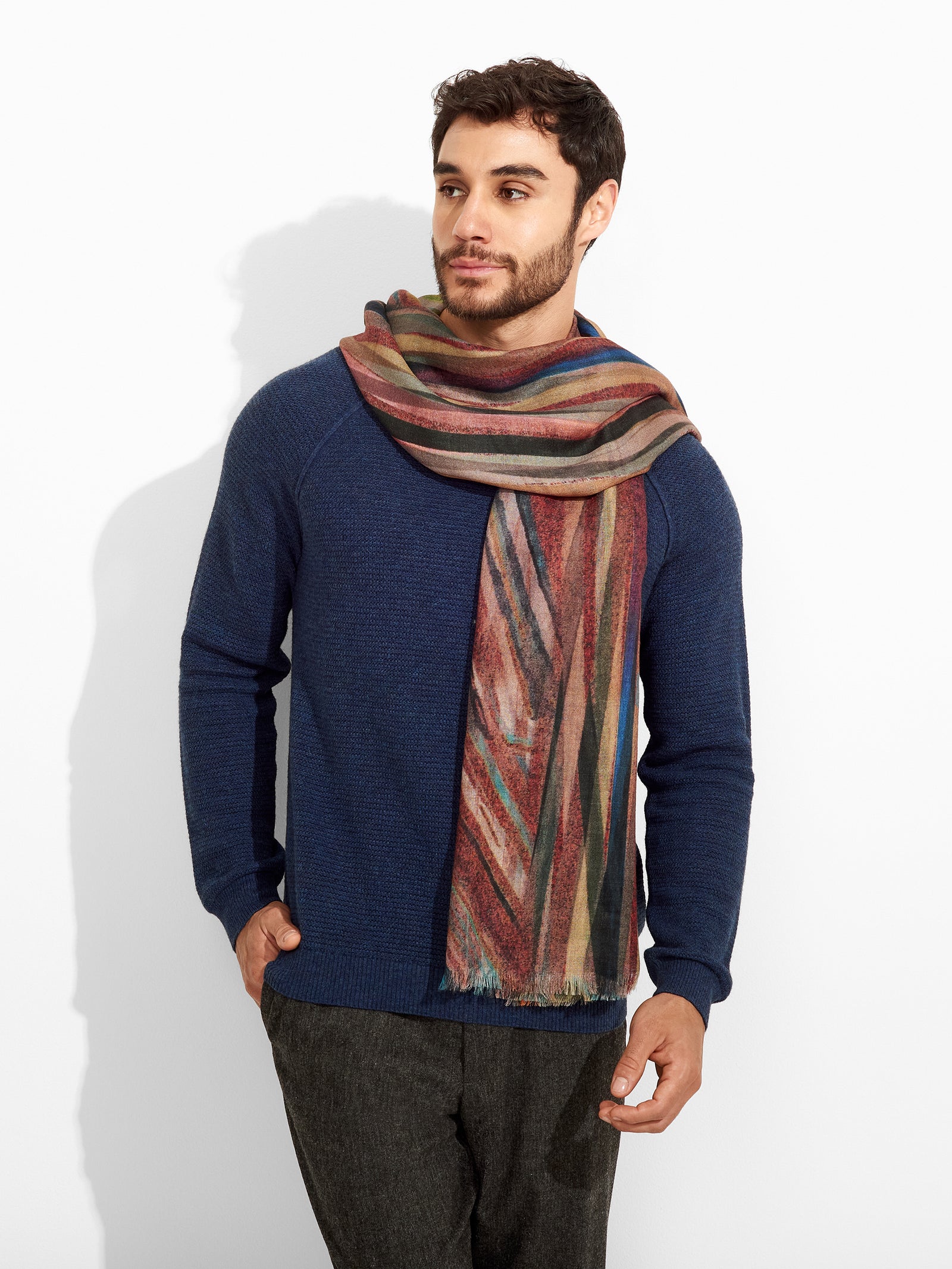 Ztamp 4 Shawl Baby Alpaca Color Multicolor