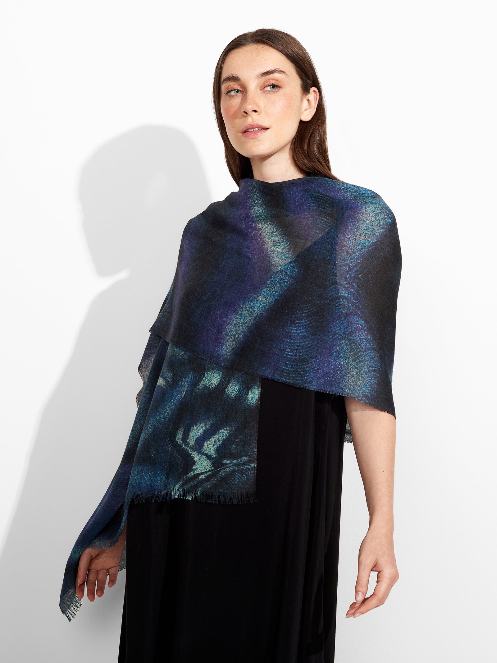 Ztamp 10 Shawl Baby Alpaca Color Multicolor