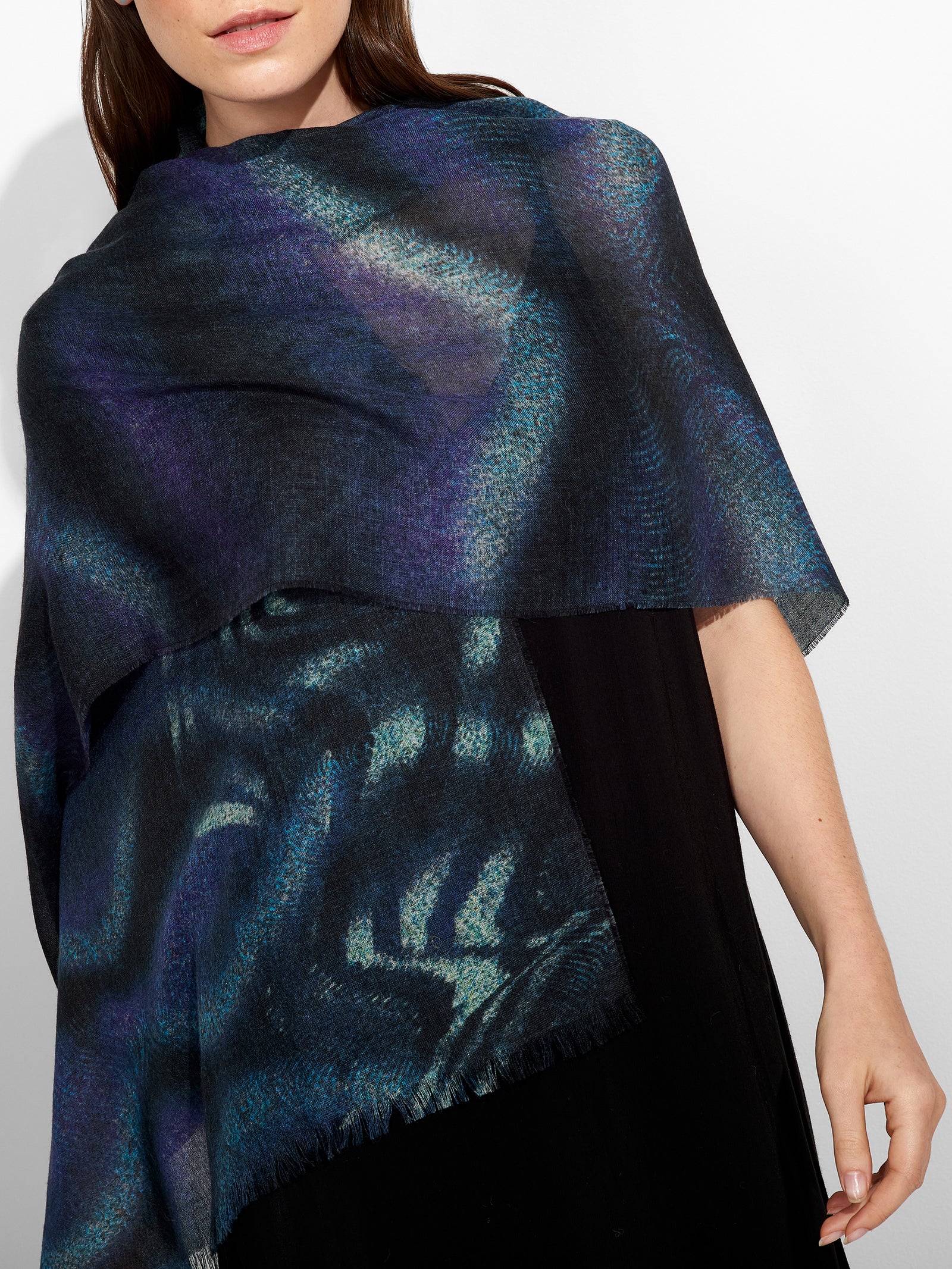 Ztamp 10 Shawl Baby Alpaca Color Multicolor