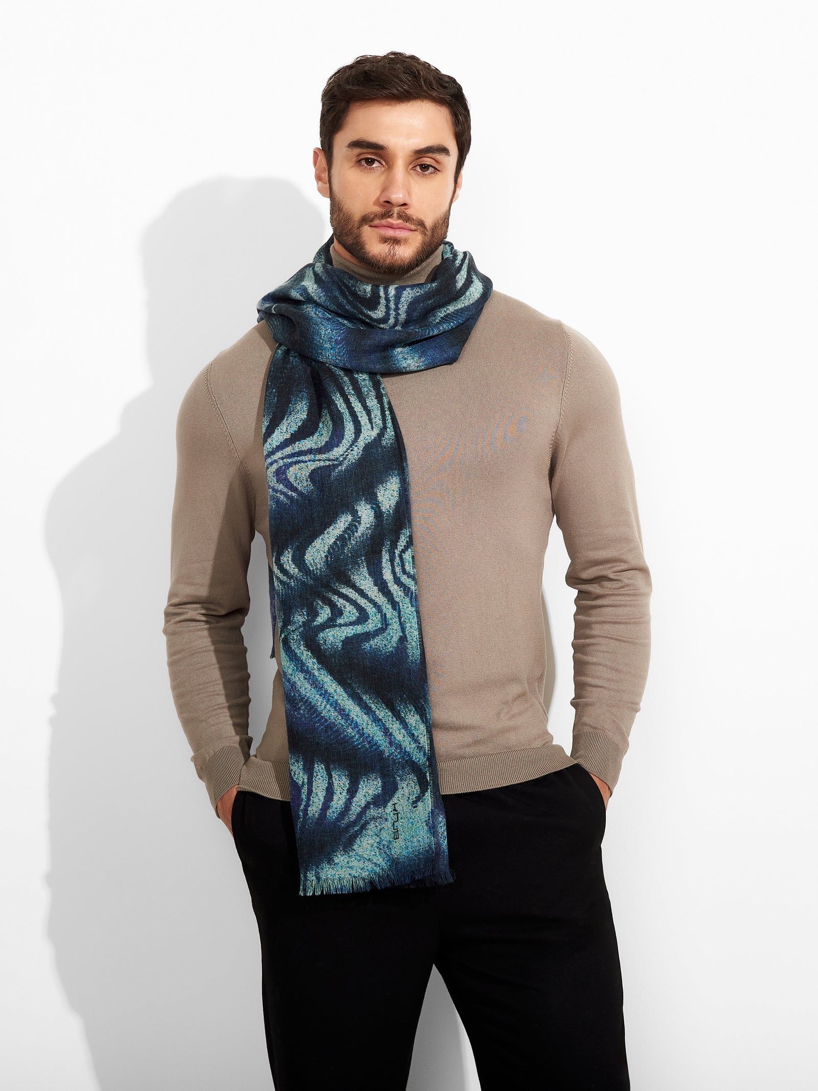 Ztamp 10 Shawl Baby Alpaca Color Multicolor