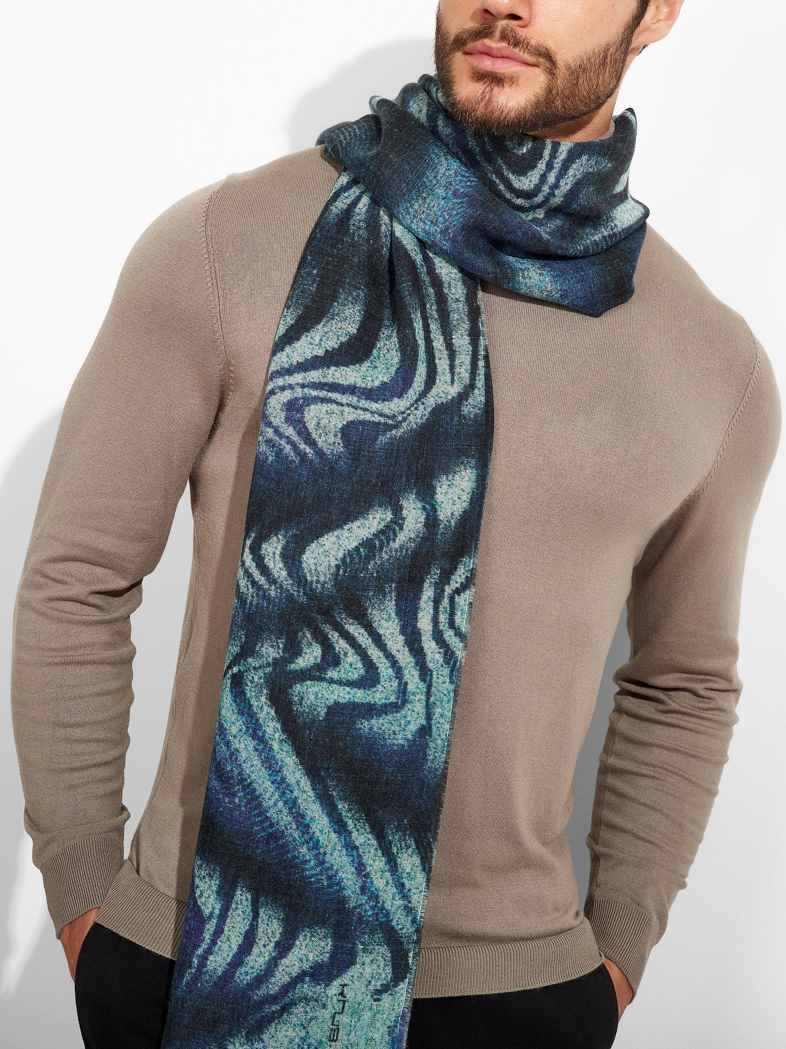 Ztamp 10 Shawl Baby Alpaca Color Multicolor