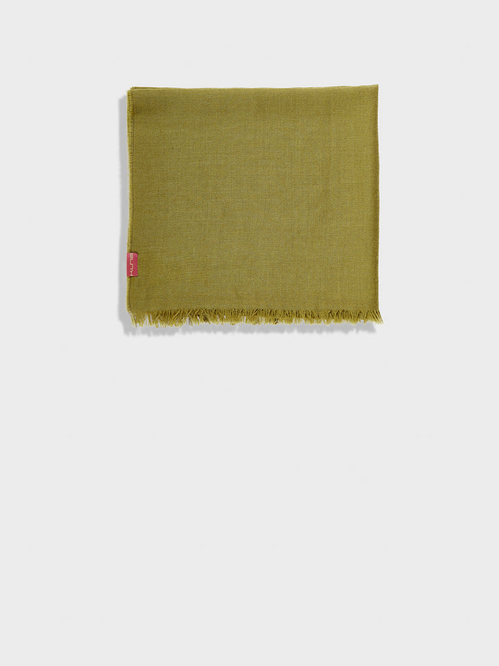 Teaberry Shawl Baby Alpaca Color Green