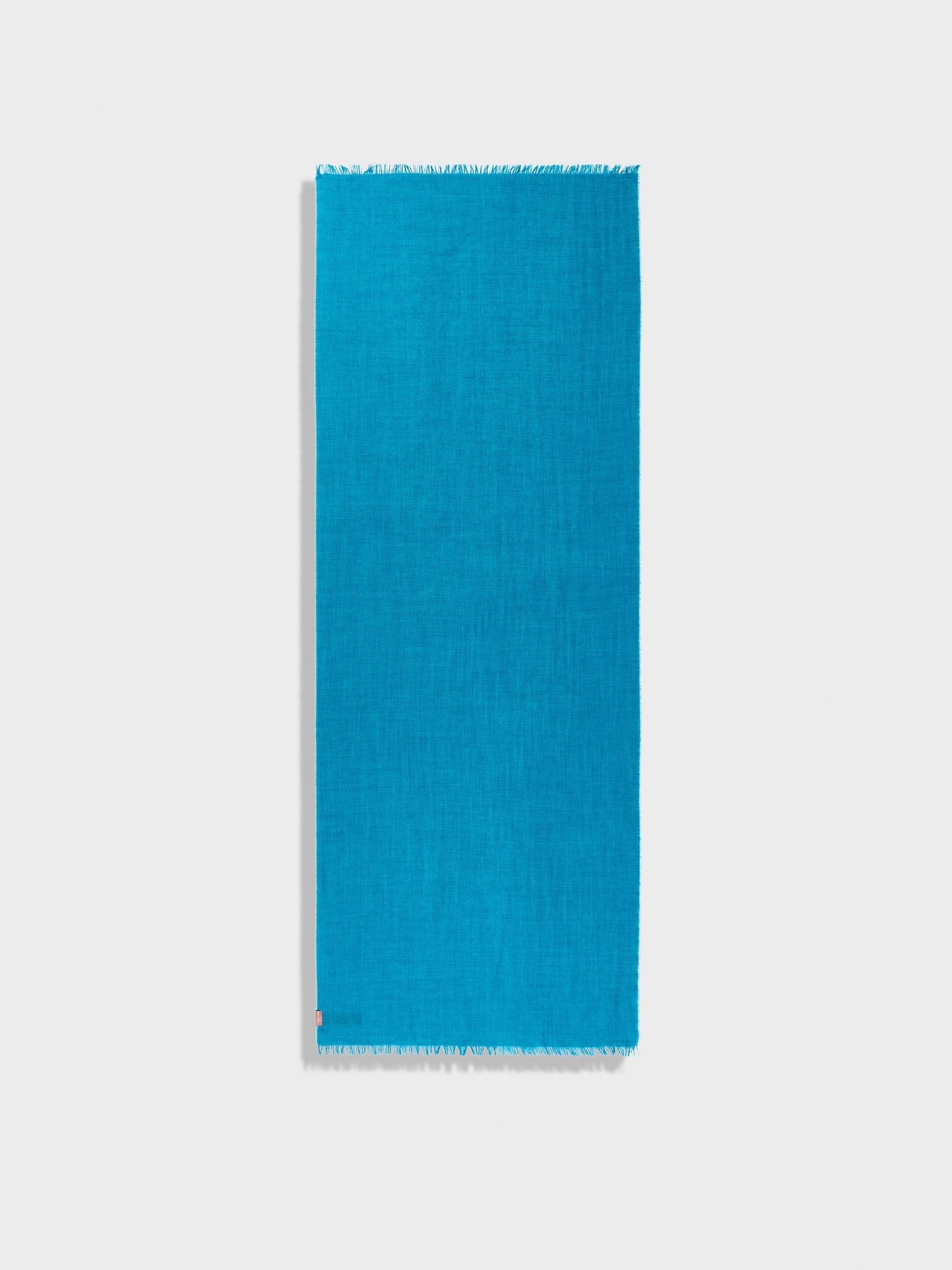 Teaberry Shawl Baby Alpaca Color Turquoise