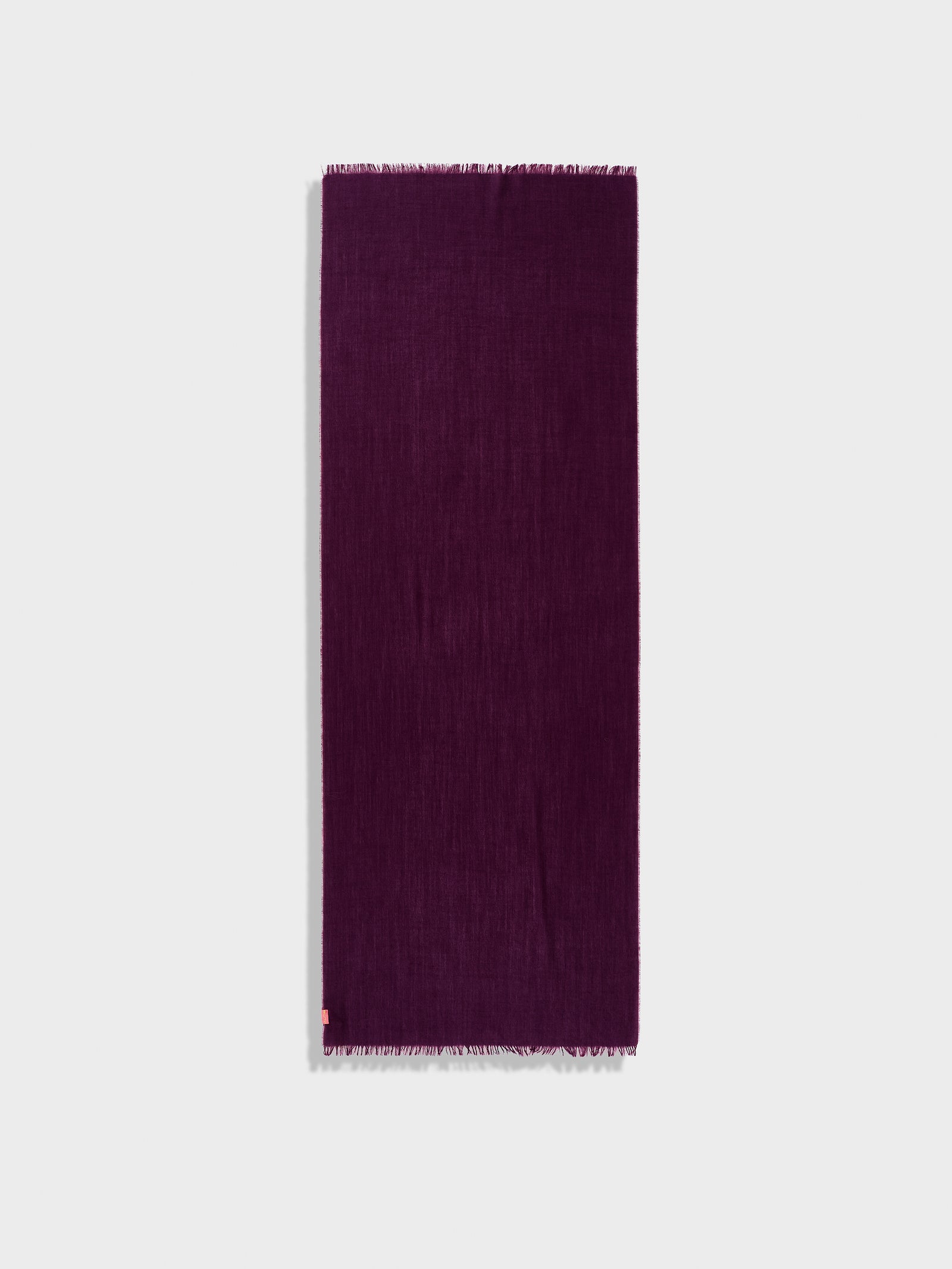 Teaberry Shawl Baby Alpaca Color Purple