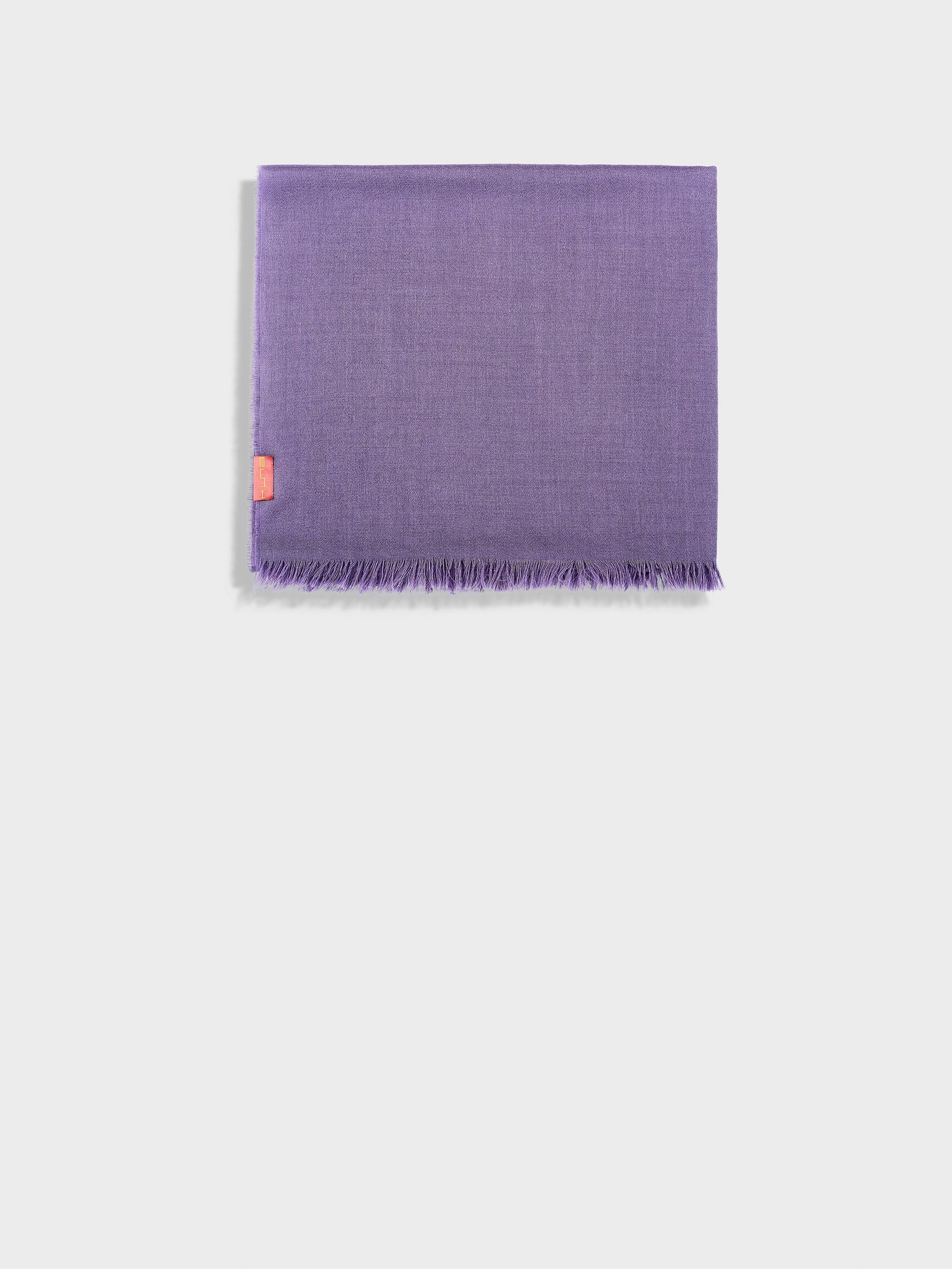 Teaberry Shawl Baby Alpaca Color Purple