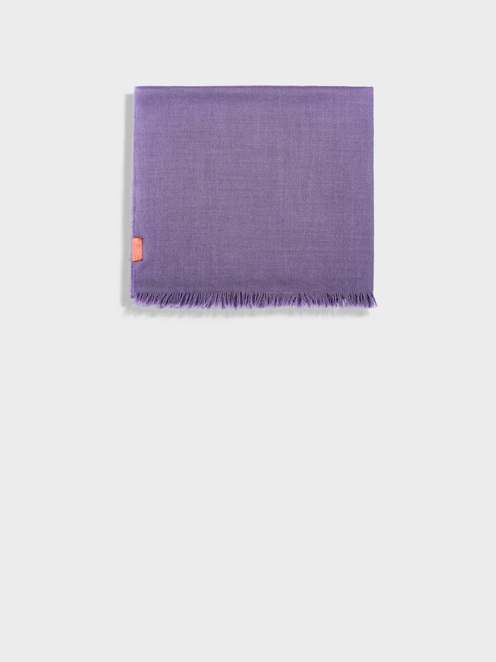 Teaberry Shawl Baby Alpaca Color Purple