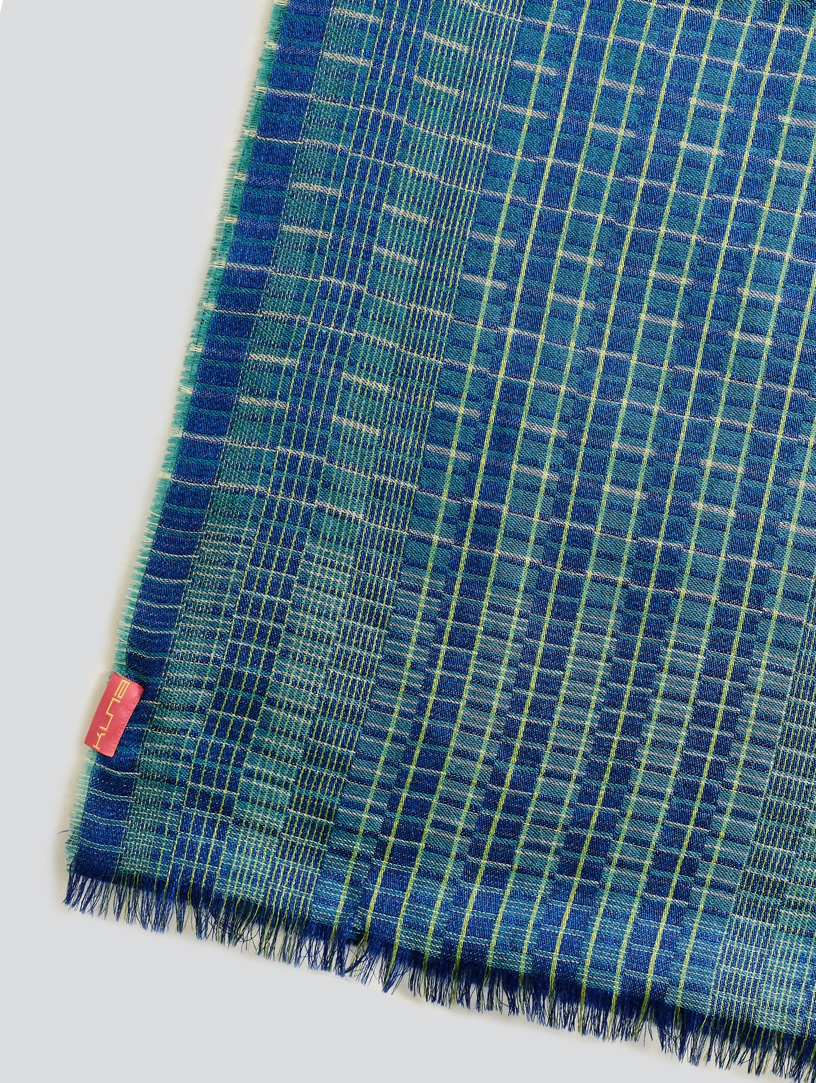 Vermondi Shawl Baby Alpaca Color Blue