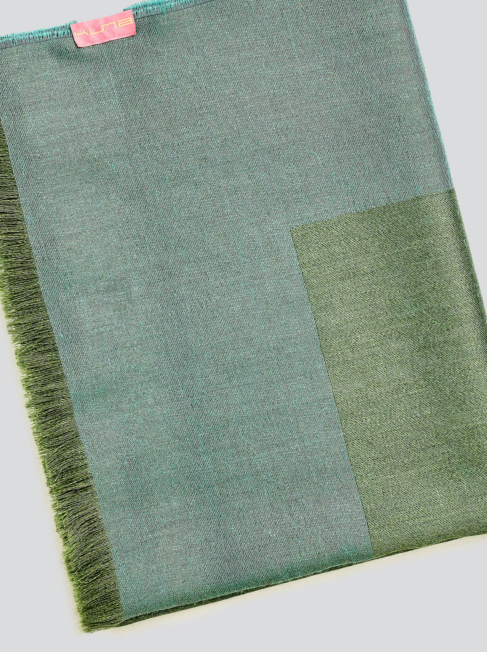 Chal Vaes de Baby Alpaca Color Verde