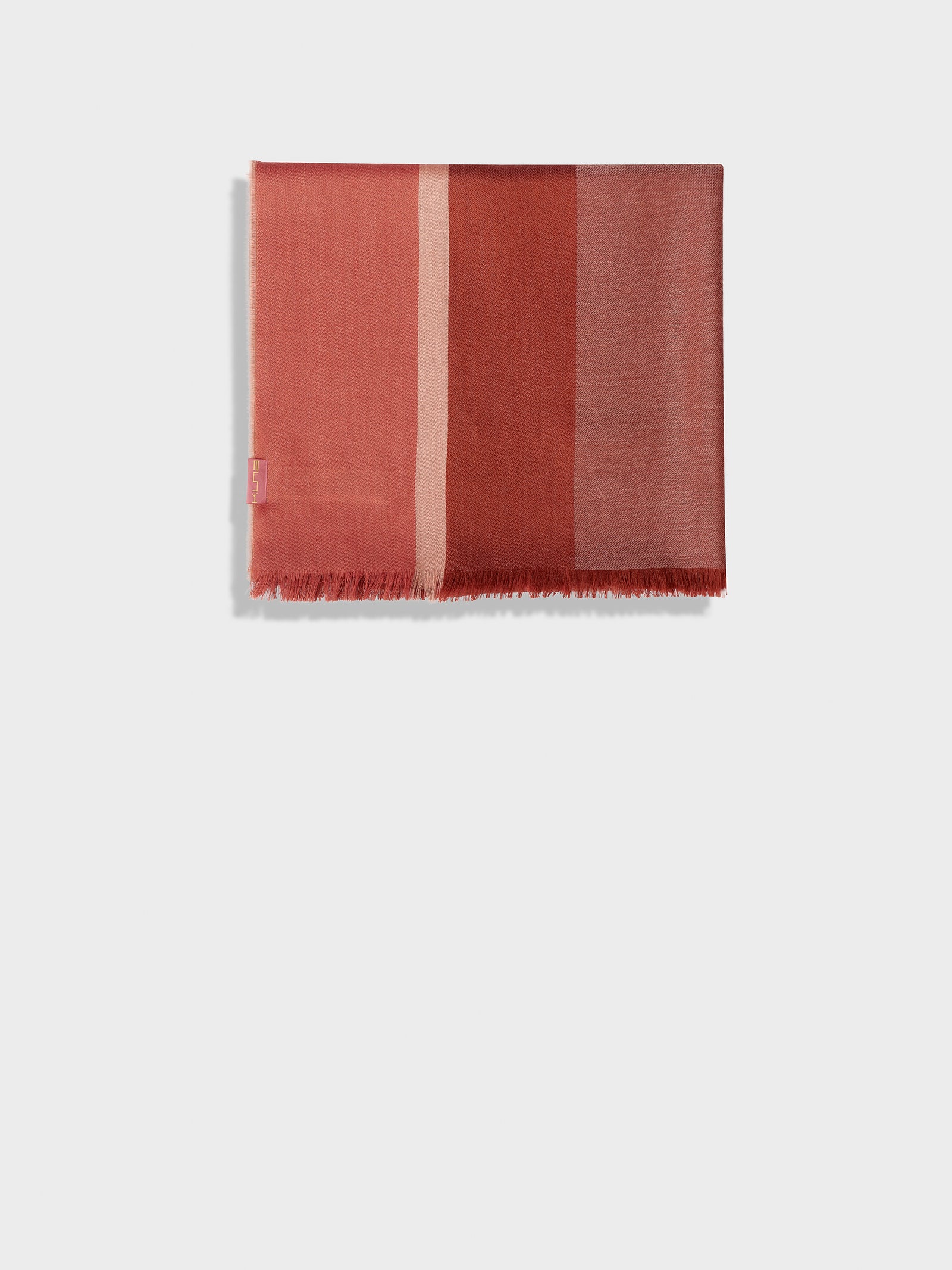 Zarry Shawl Baby Alpaca Color Rojo