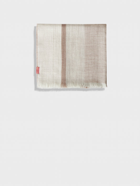 Wicht Shawl Baby Alpaca Color Brown