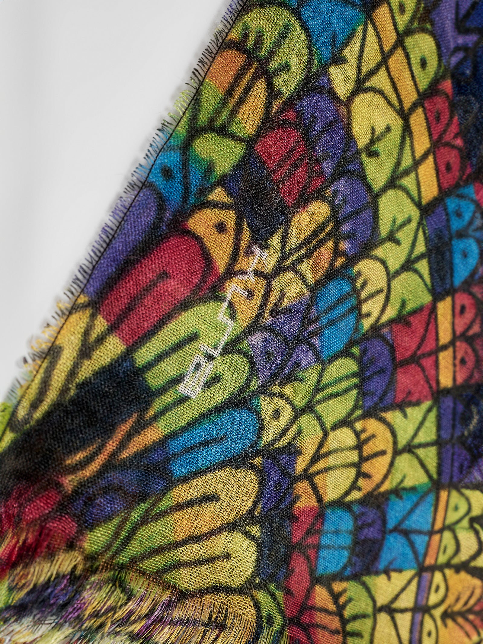 Despertar Shawl Baby Alpaca & Seda Color Multicolor