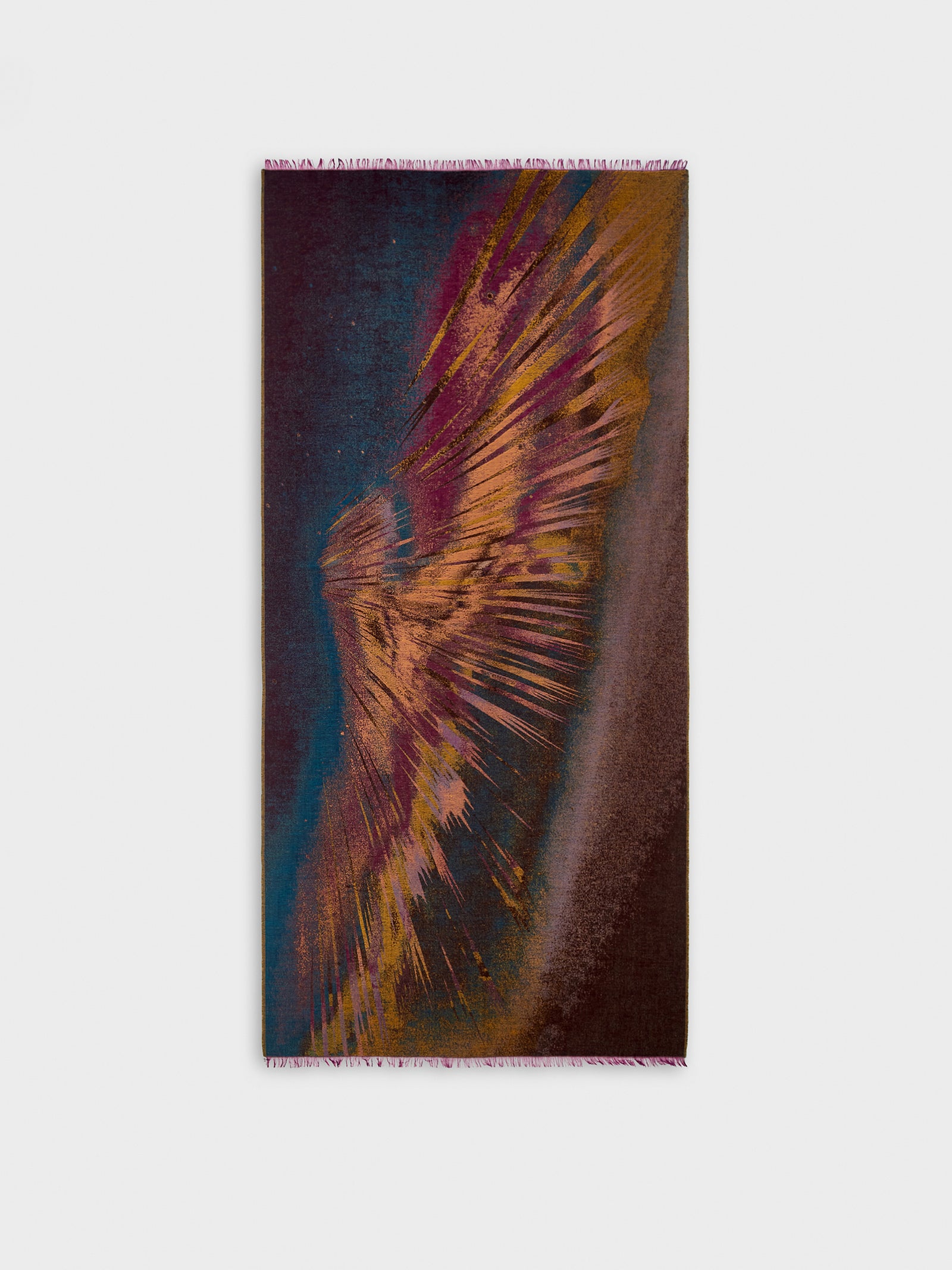 Aurora Boreal Shawl Royal Alpaca And Silk Color Multicolor