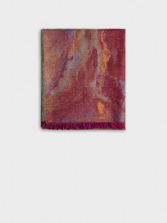 Nebulosa De Orion Shawl Royal Alpaca And Silk Color Multicolor