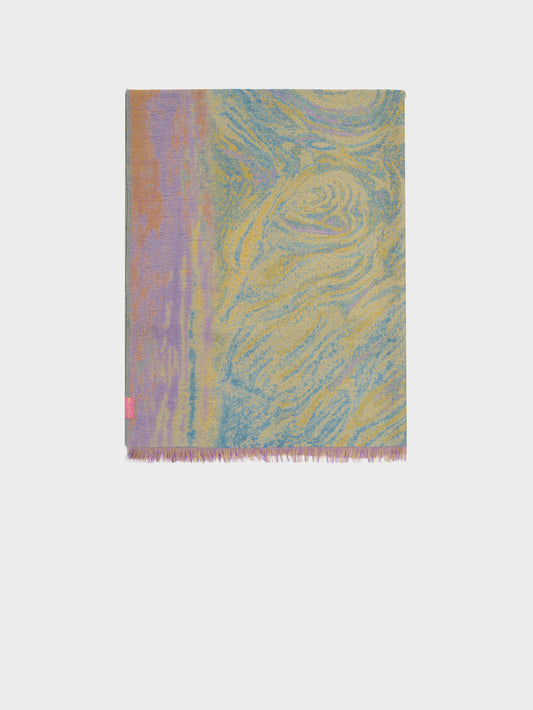 Capilla De Marmol Shawl Royal Alpaca And Silk Color Multicolor