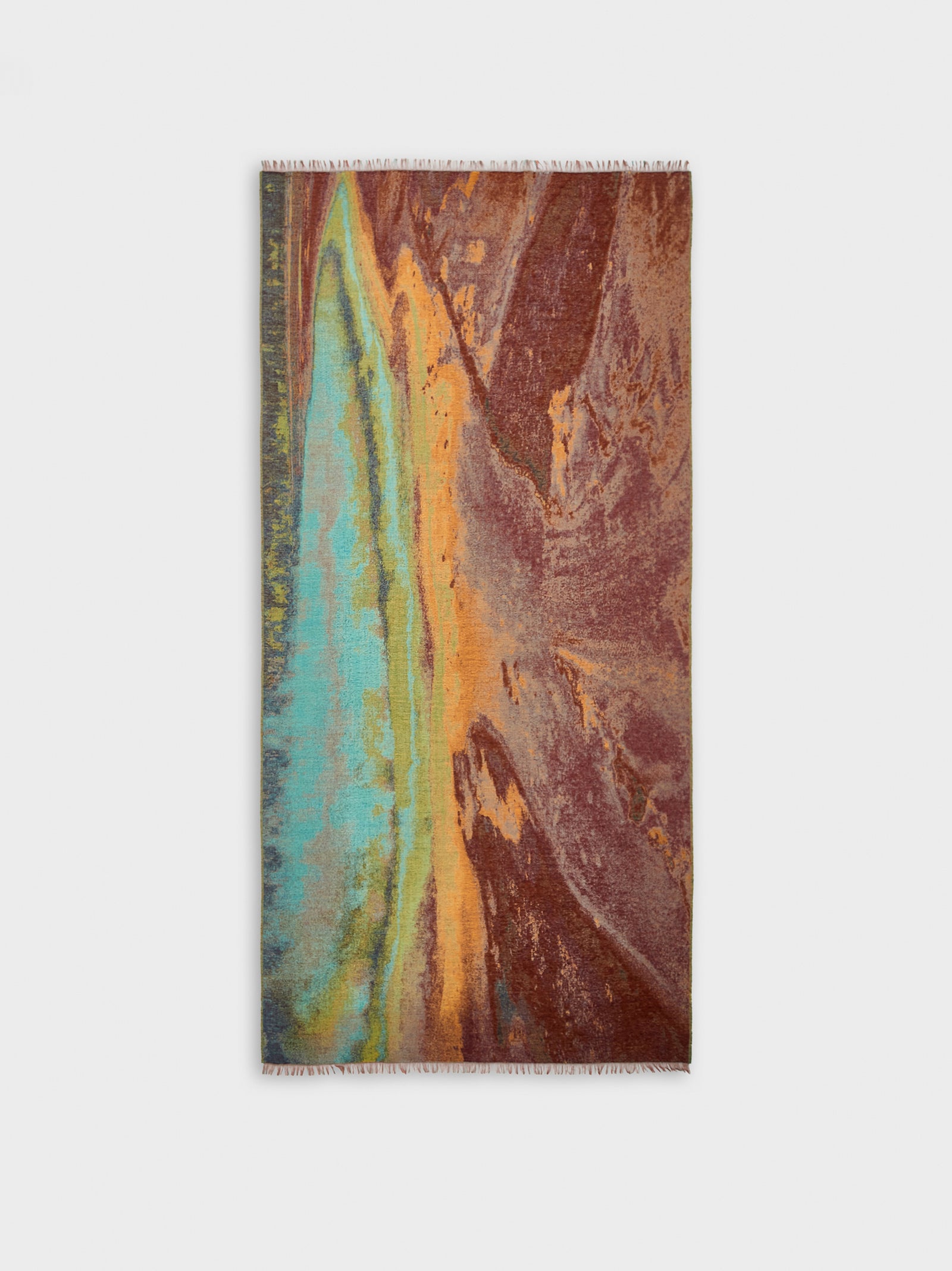 Chal Yellowstone Park de Alpaca Royal y Seda Color Multicolor