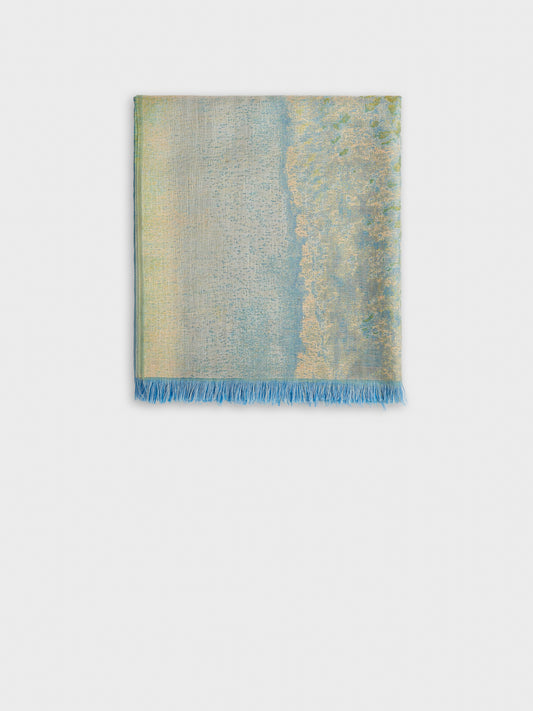 Pfeiffer Beach Shawl Royal Alpaca And Silk Color Multicolor