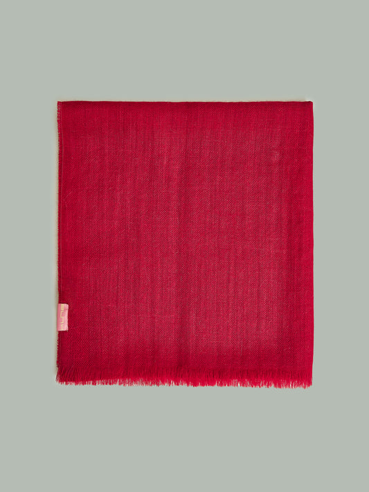 Amareto Shawl Baby Alpaca Color Scarlett