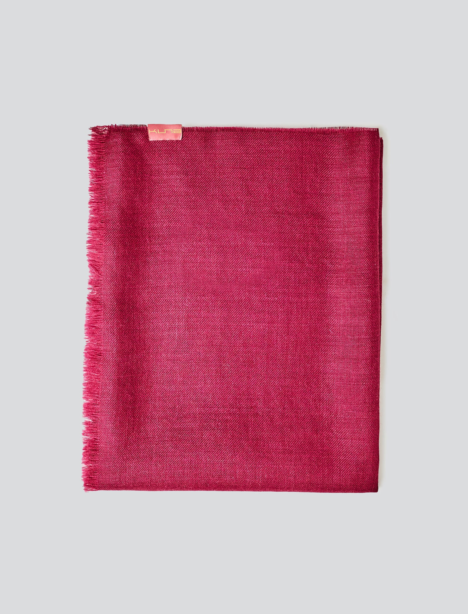 Mantón Amareto Alpaca Bebé Color Cereza