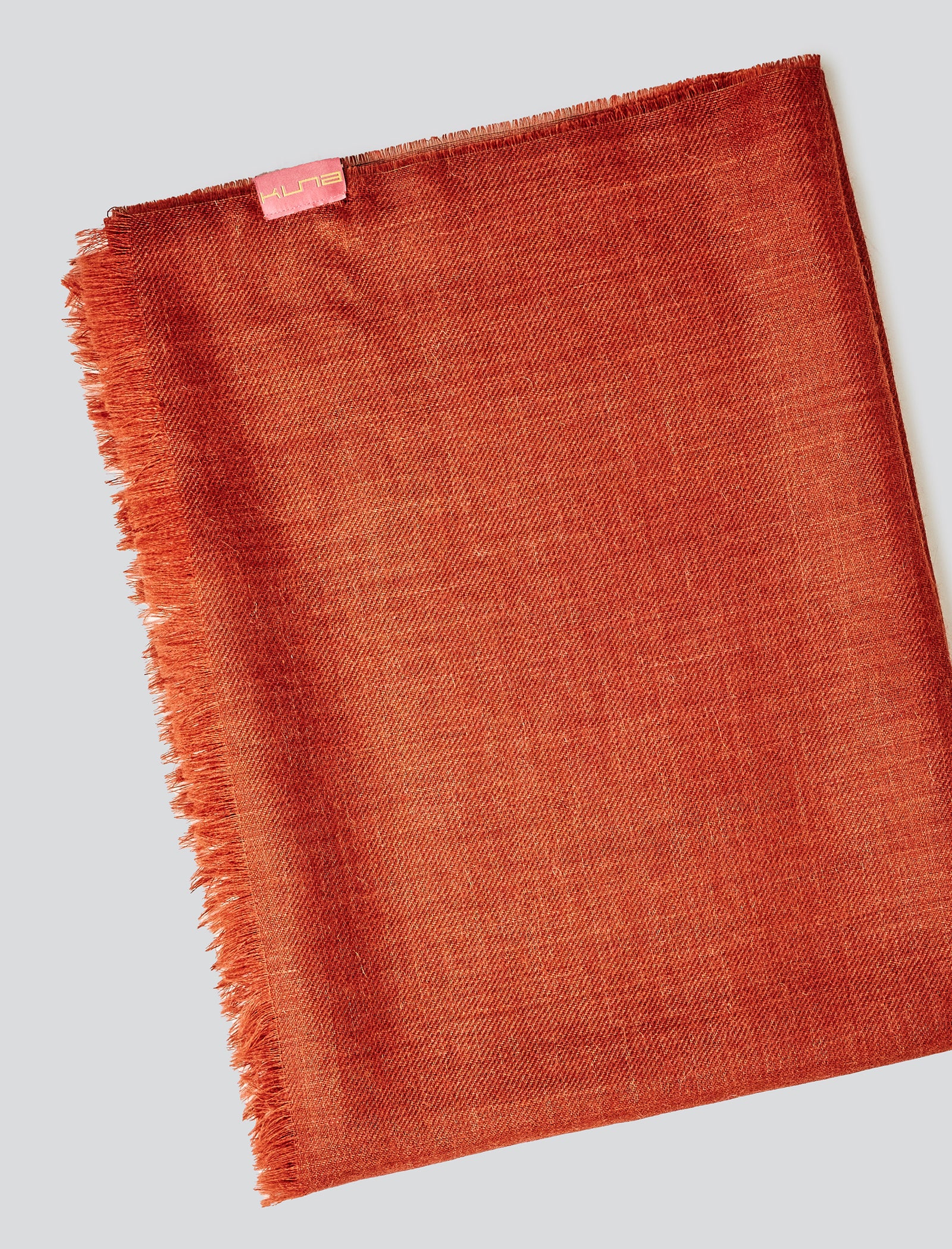 Amareto Shawl Baby Alpaca Color Orange