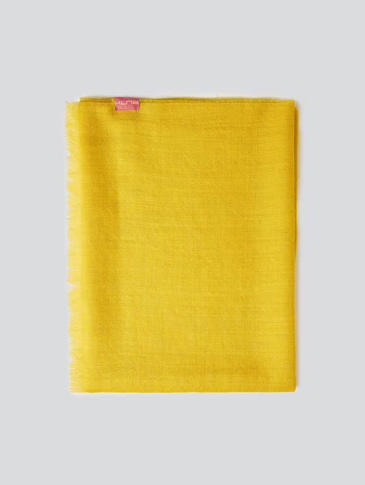 Amareto Shawl Baby Alpaca Color Yellow