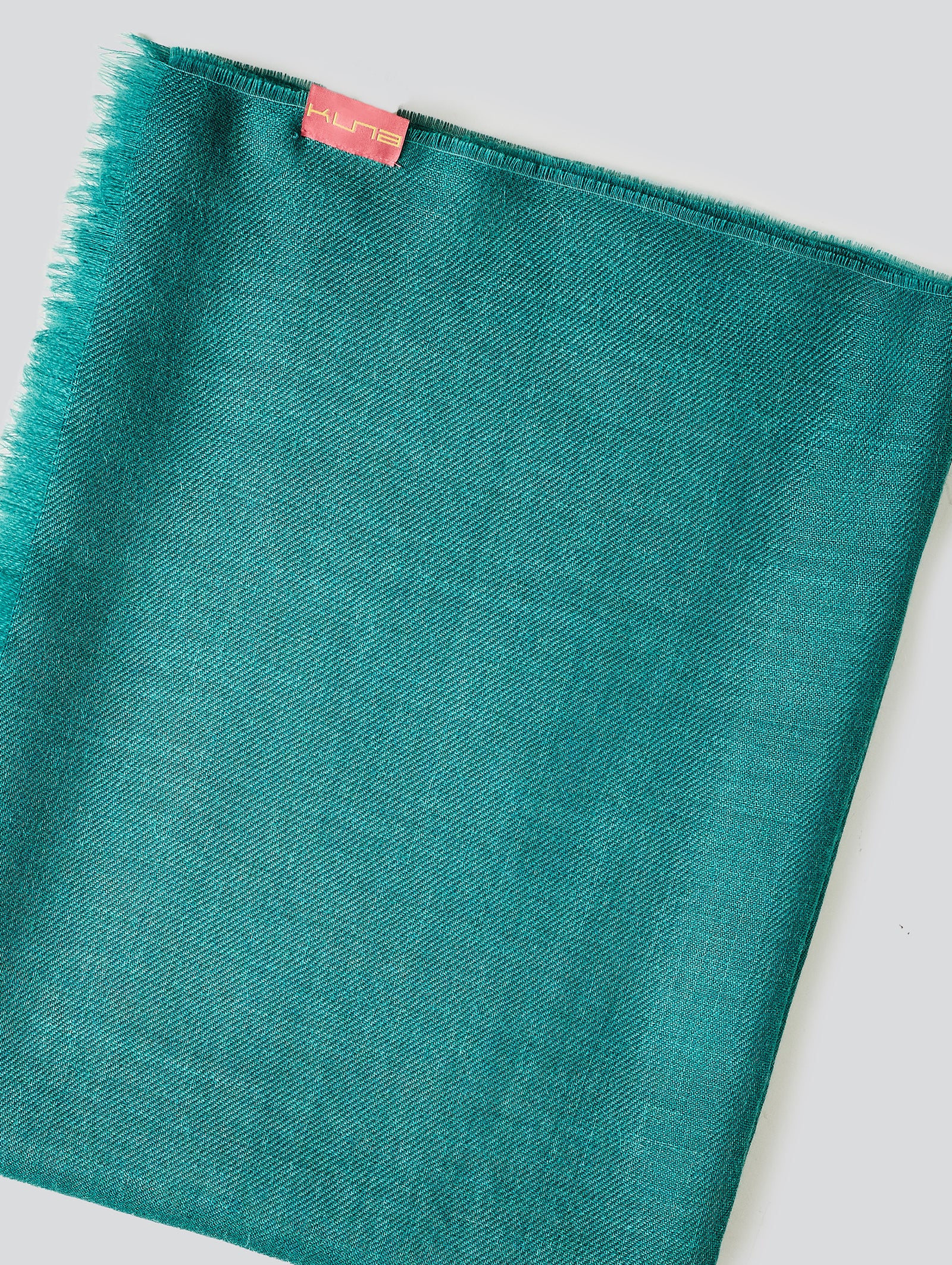 Amareto Shawl Baby Alpaca Color Turquoise