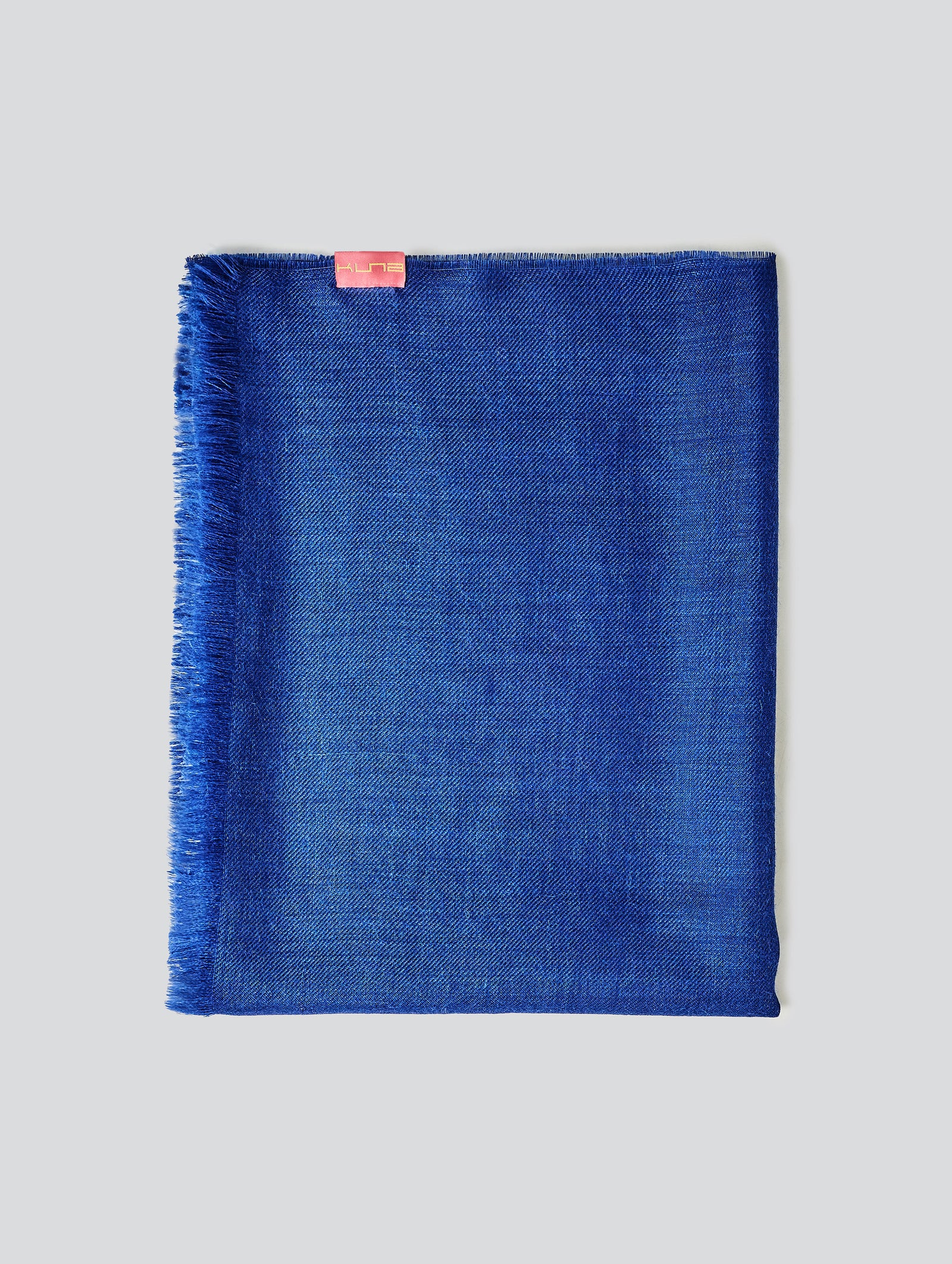 Amareto Mantón Baby Alpaca Color Azul