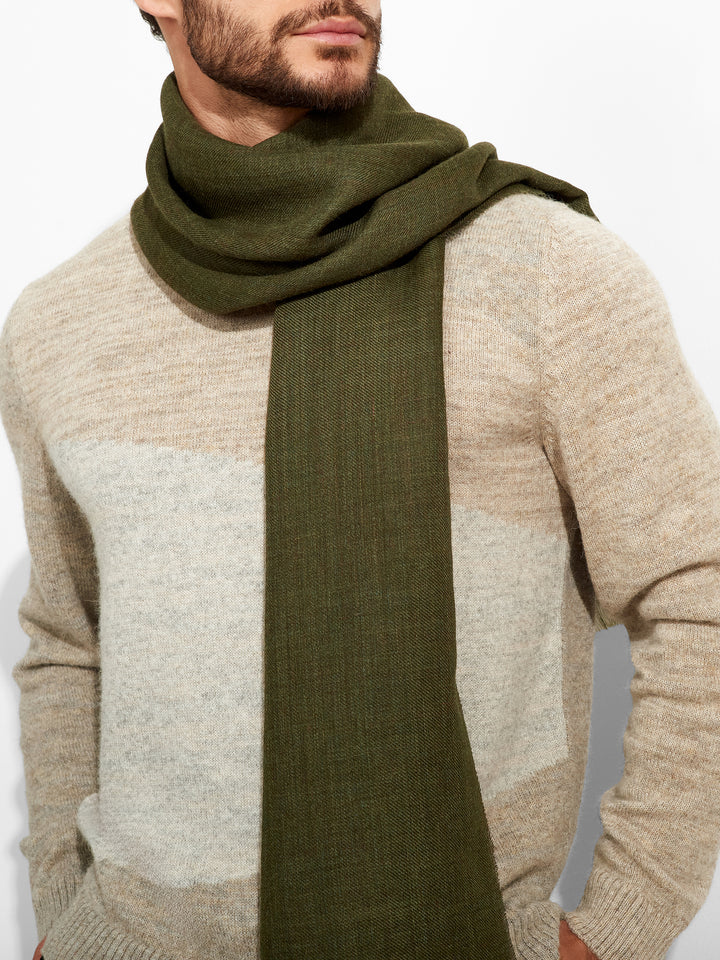 Amareto Shawl Baby Alpaca Color Green