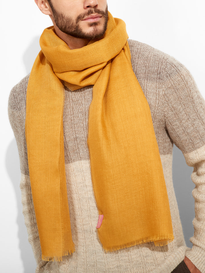 Alondra Shawl Baby Alpaca Color Yellow