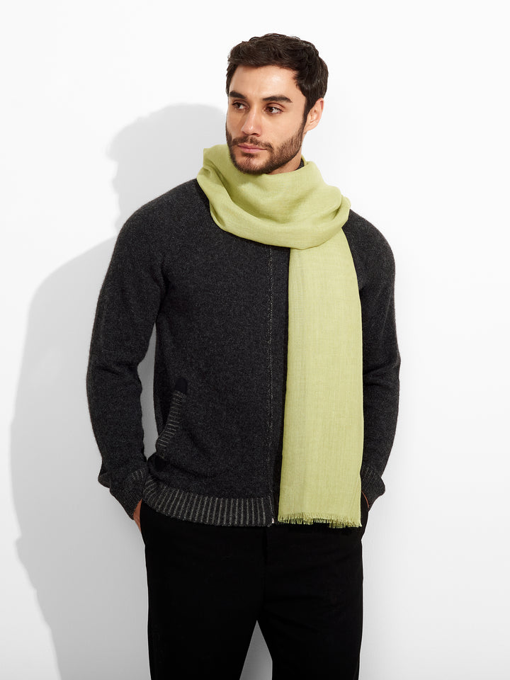 Alondra Shawl Baby Alpaca Color Green