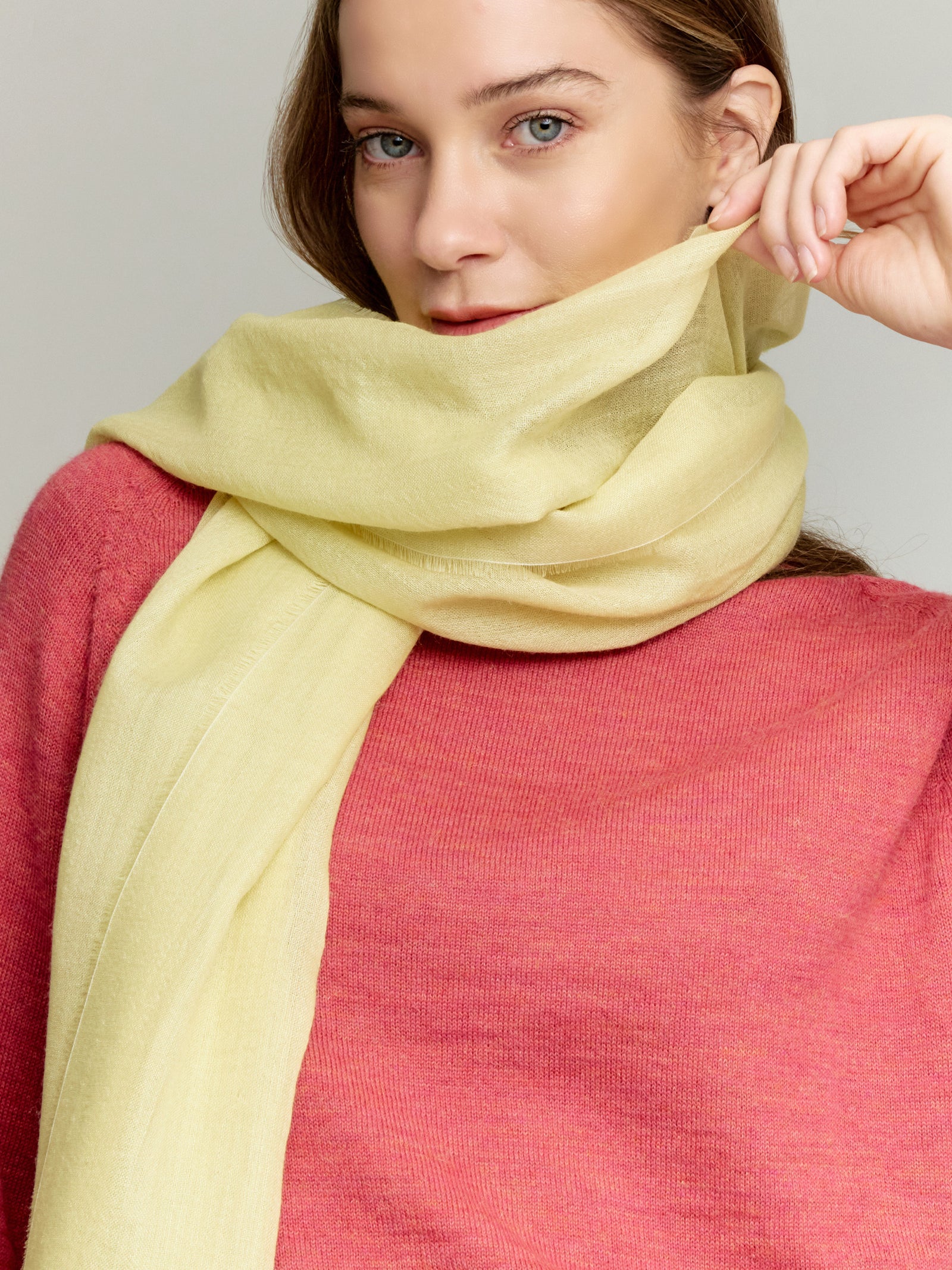 Patito Shawl Baby Alpaca Color Green