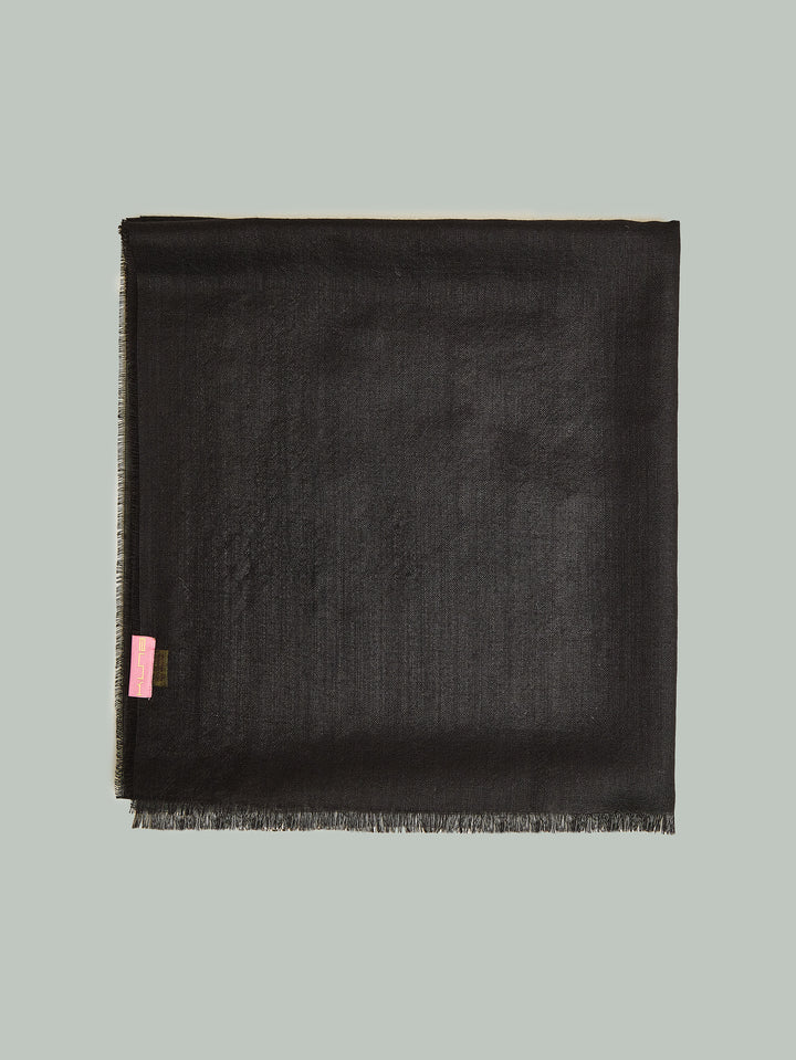 Patito Shawl Baby Alpaca Color Black