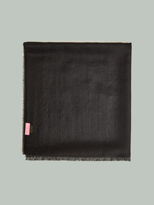 Patito Shawl Baby Alpaca Color Black