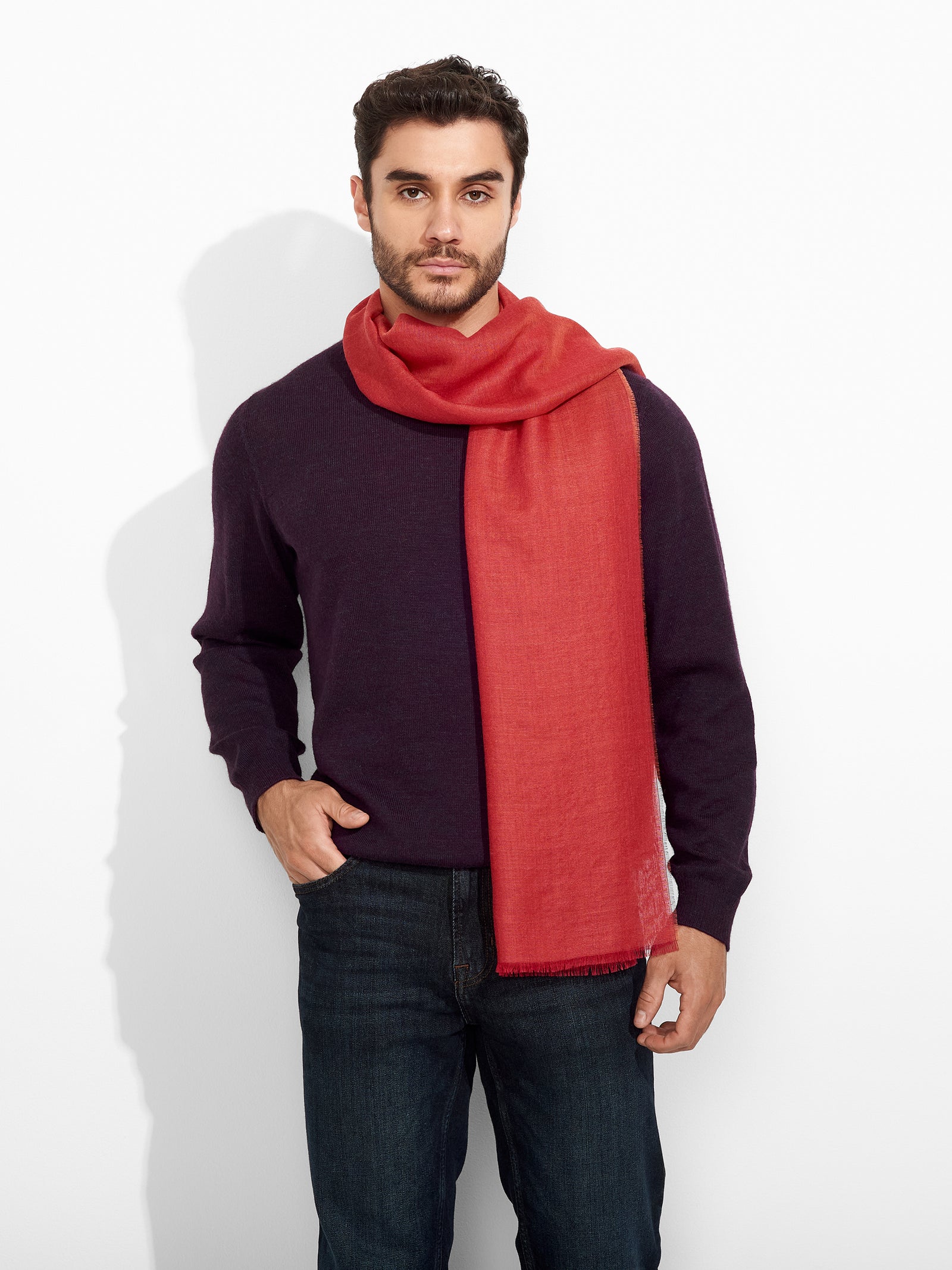 Chal Zaina Baby Alpaca Color Rojo