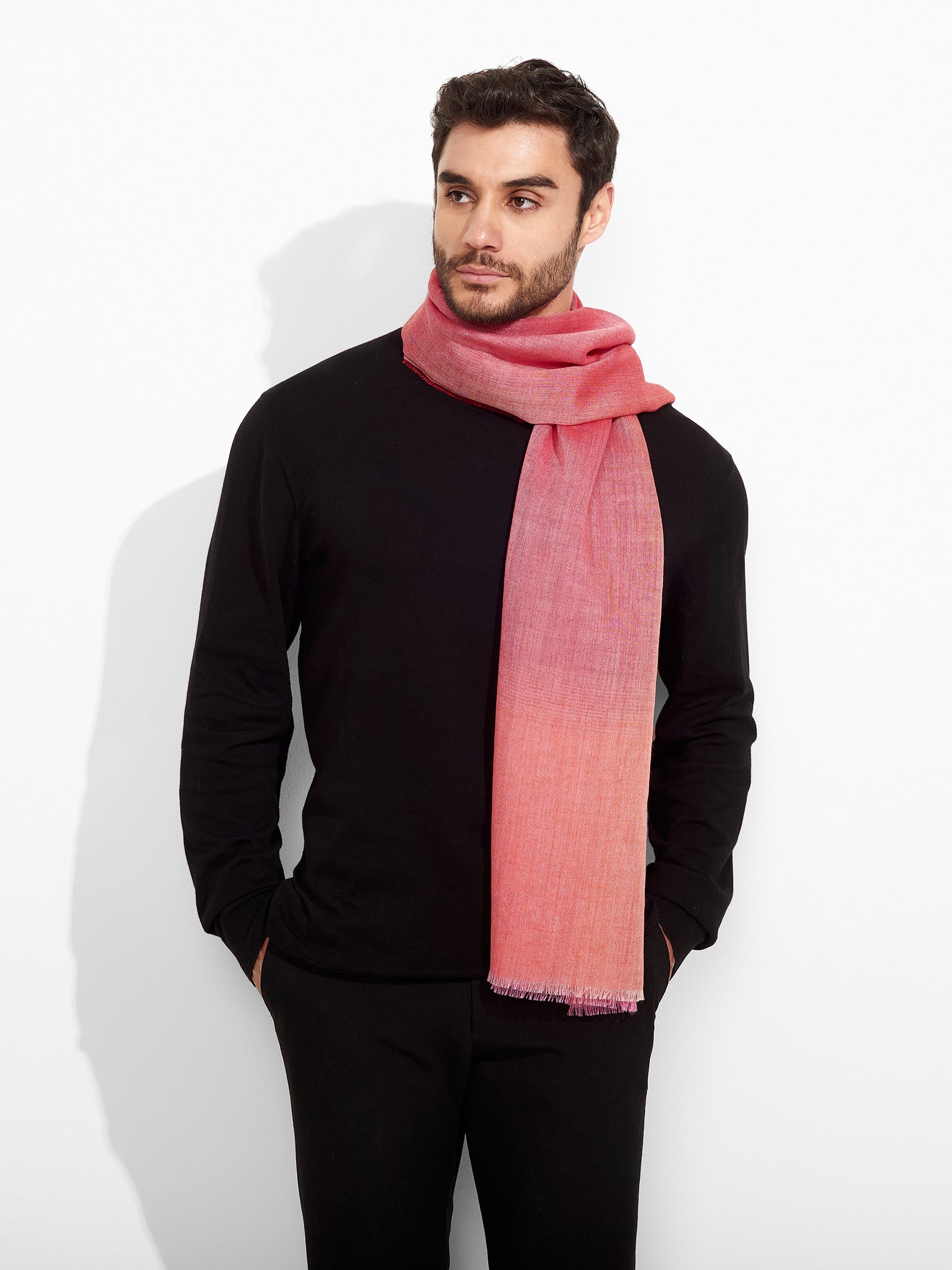 Chal de bebé alpaca Zulma Color Rojo
