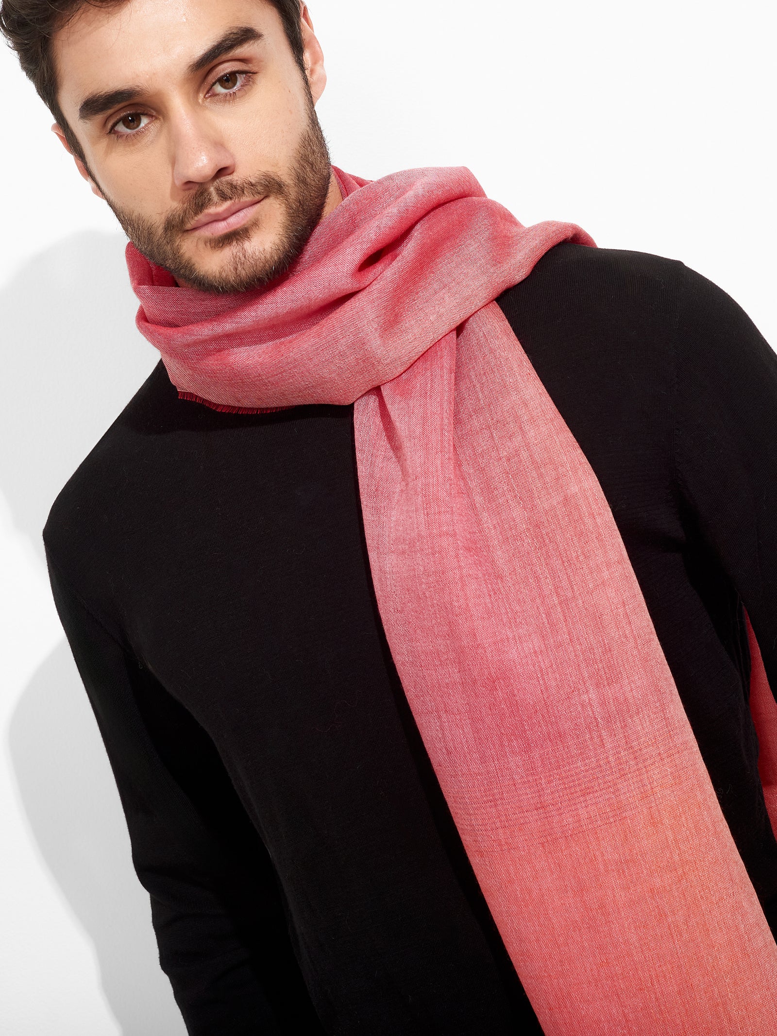 Chal de bebé alpaca Zulma Color Rojo