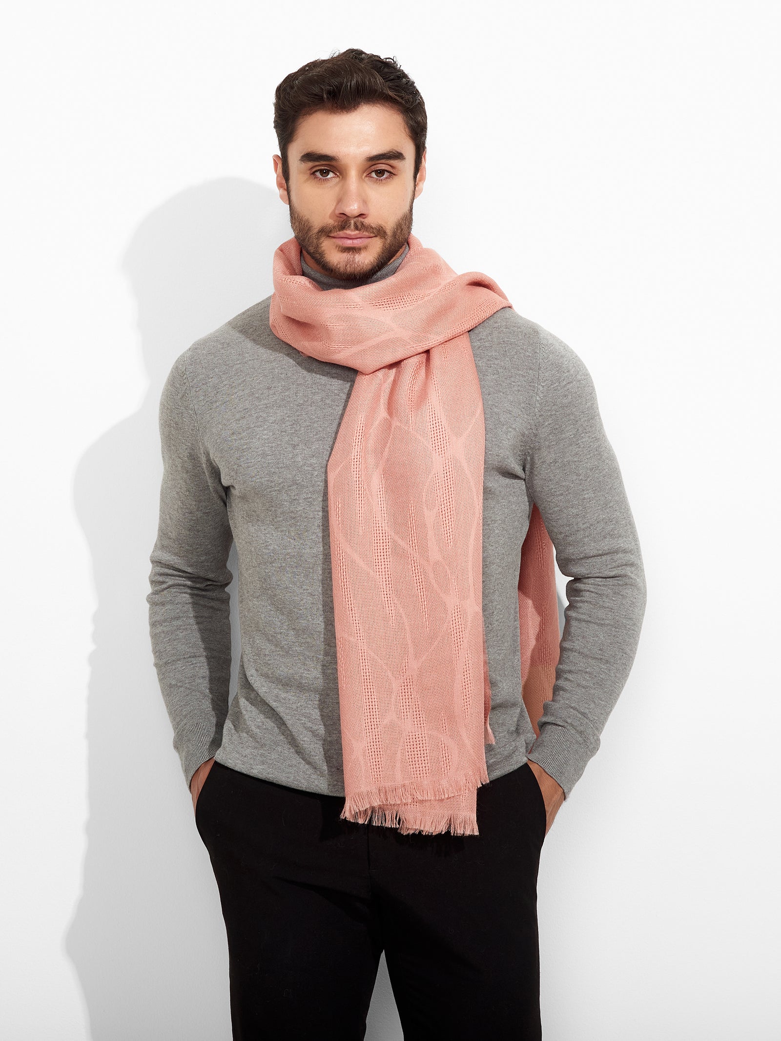 Zuniga Shawl Baby Alpaca Color Pink