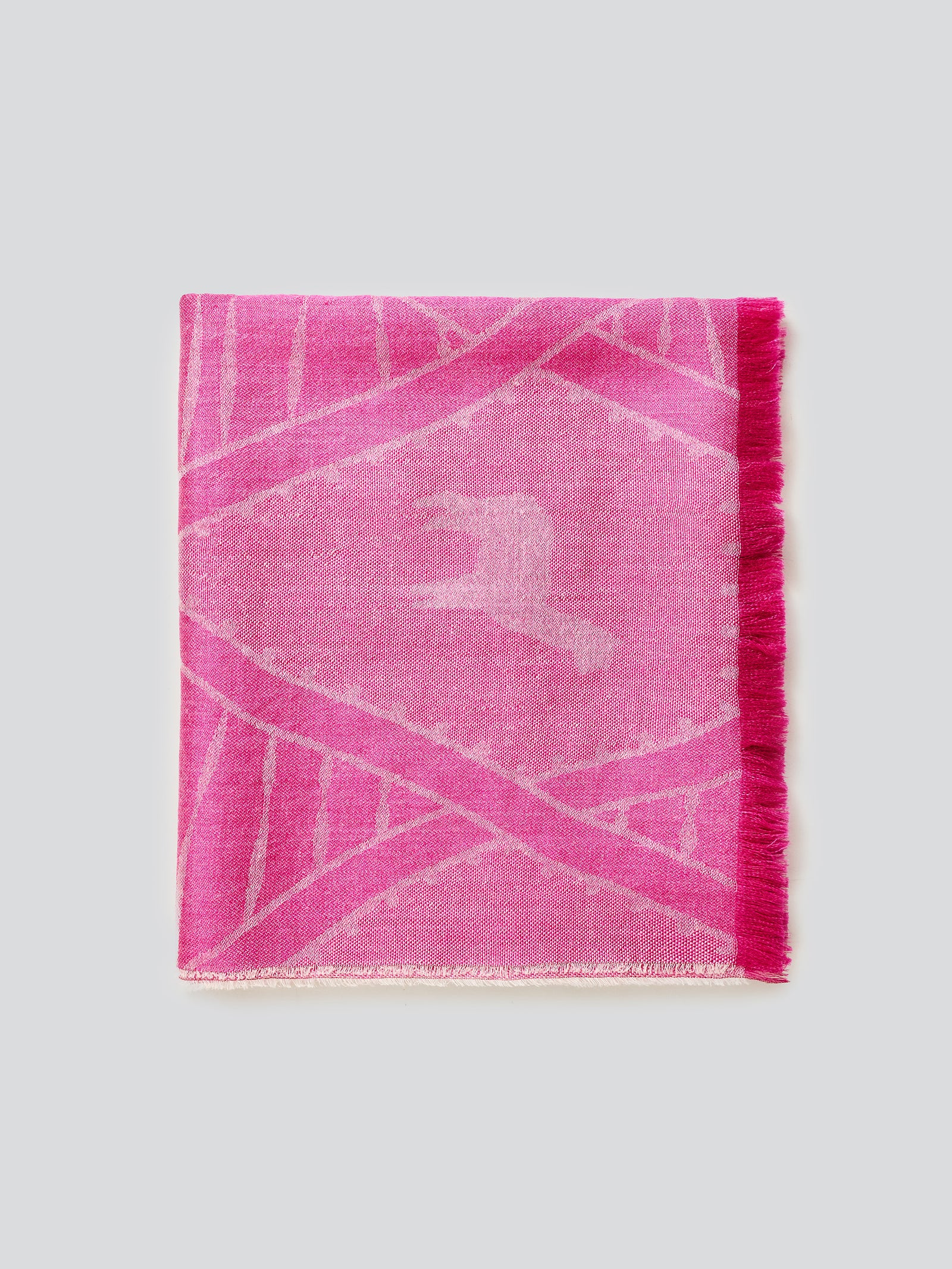 Yuca Shawl Baby Alpaca Color Fuchsia