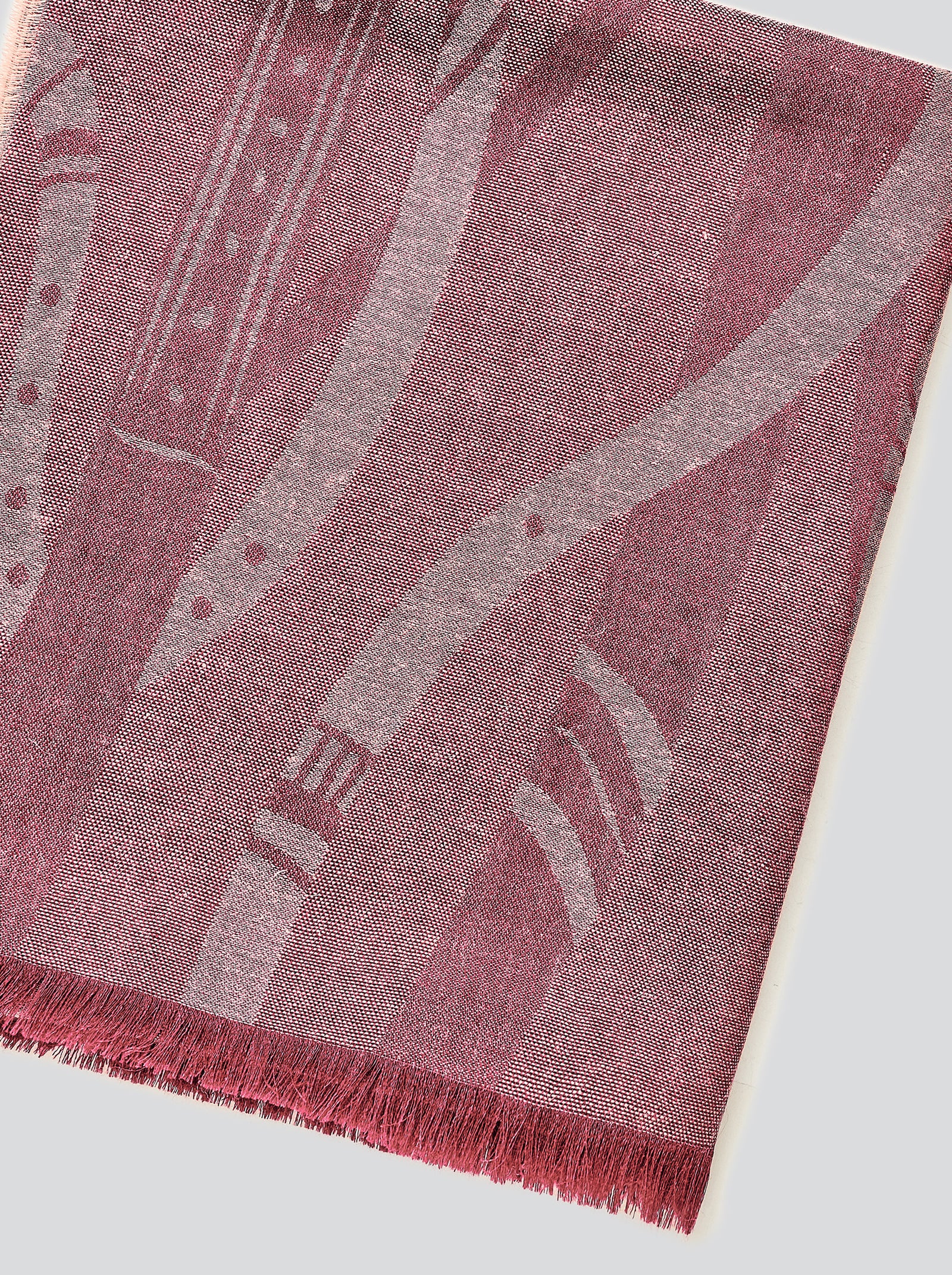 Yulene Shawl Baby Alpaca Color Cherry