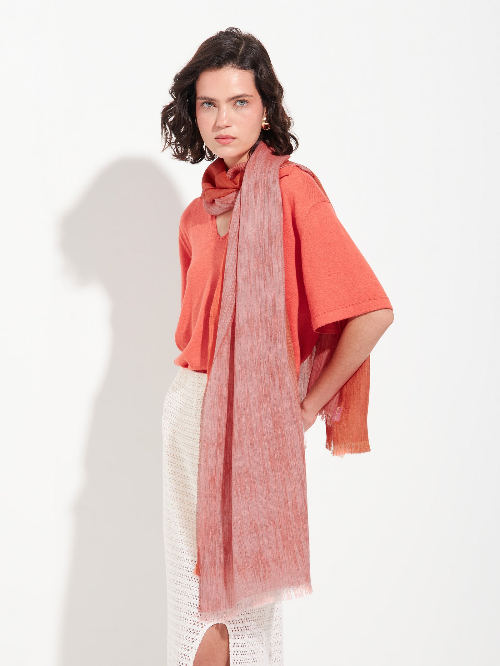 Manta Zankov Baby Alpaca Color Rojo