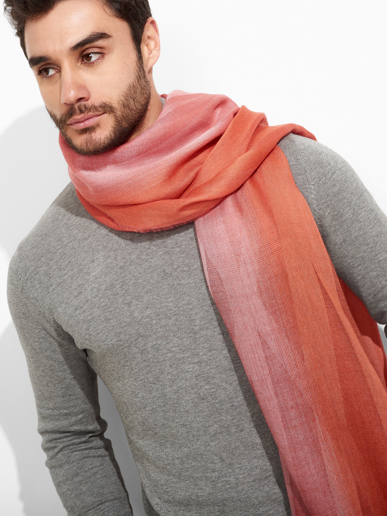 Zakiri Shawl Baby Alpaca Color Pink