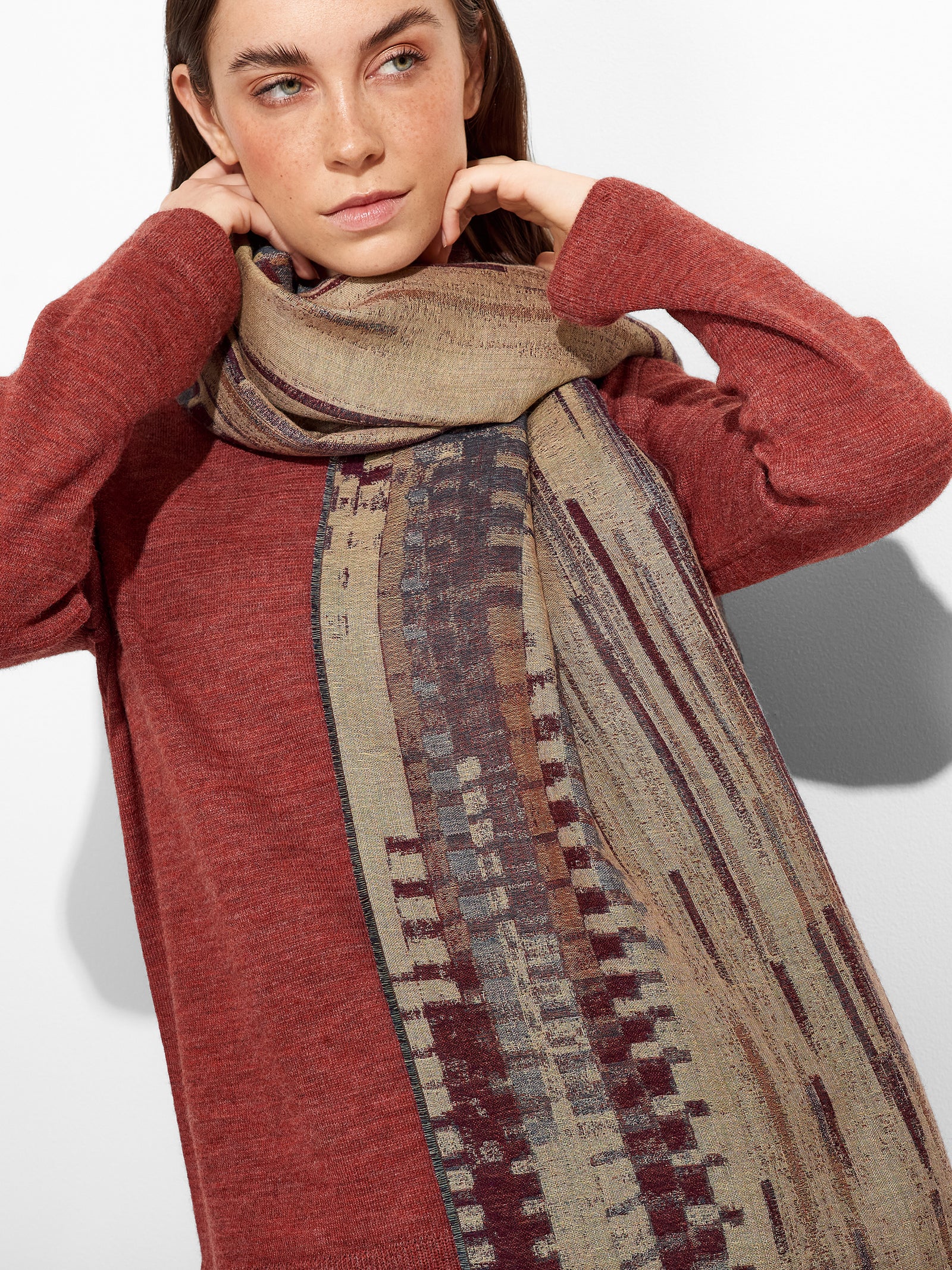Chal Zulett Bebé Alpaca Color Multicolor