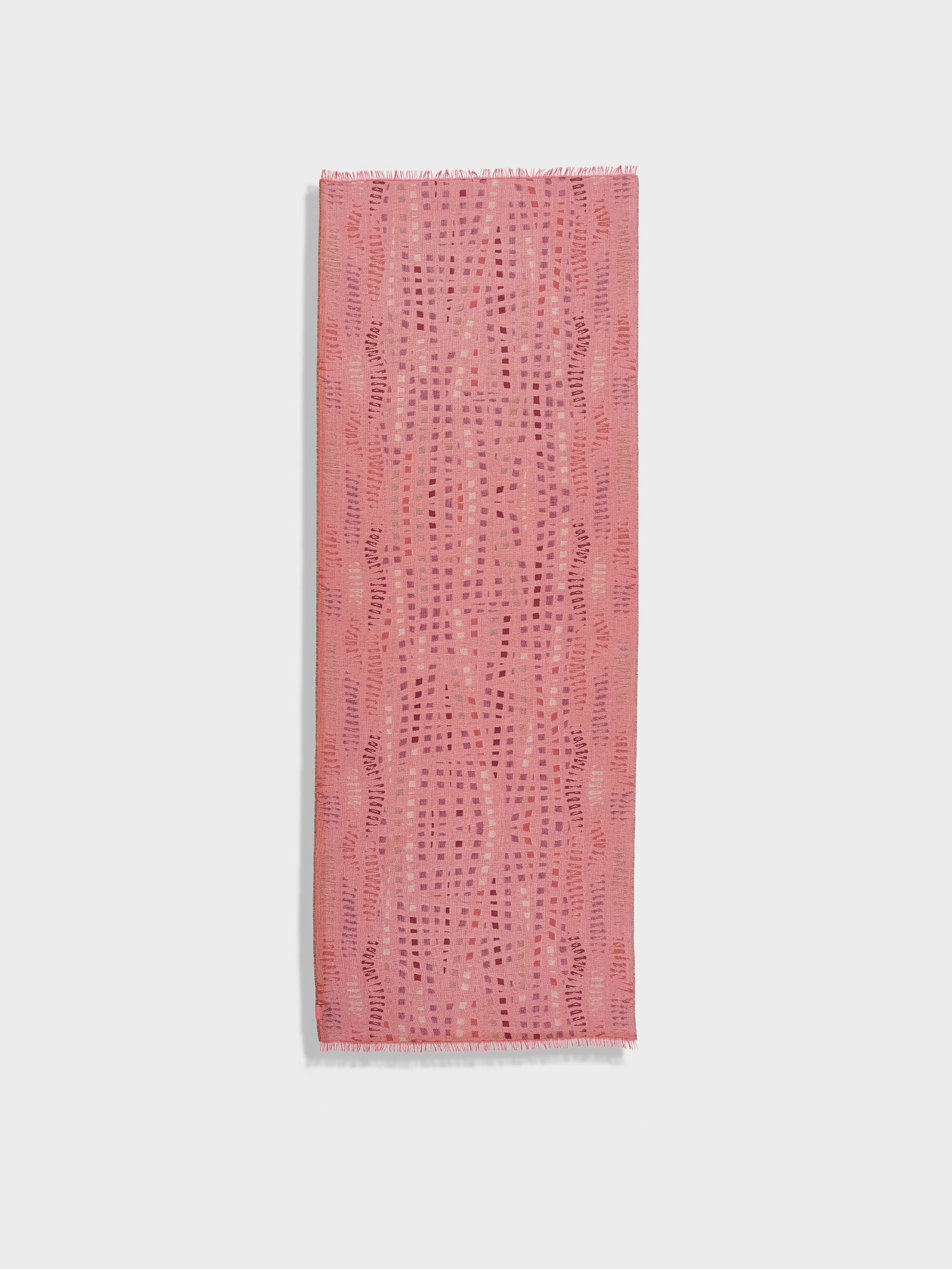 Zane Shawl Bebé Alpaca Color Rosa