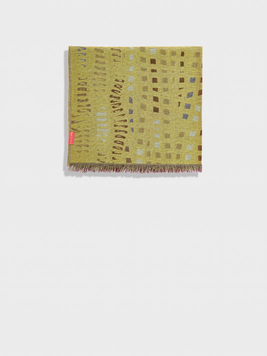 Zane Shawl Baby Alpaca Color Green