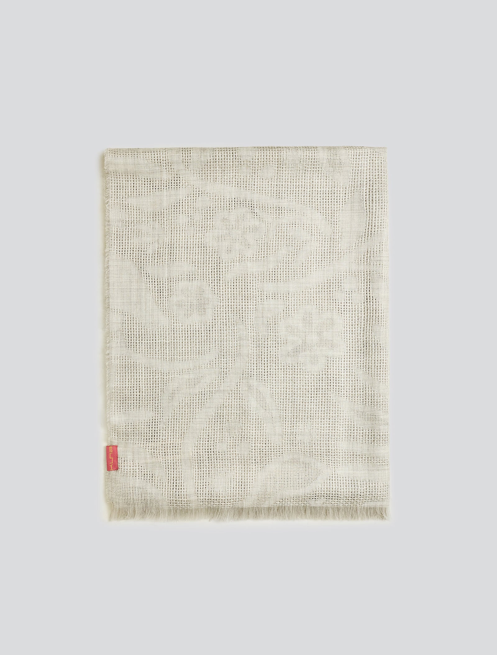 Chal Yruma de Baby Alpaca Color Gris
