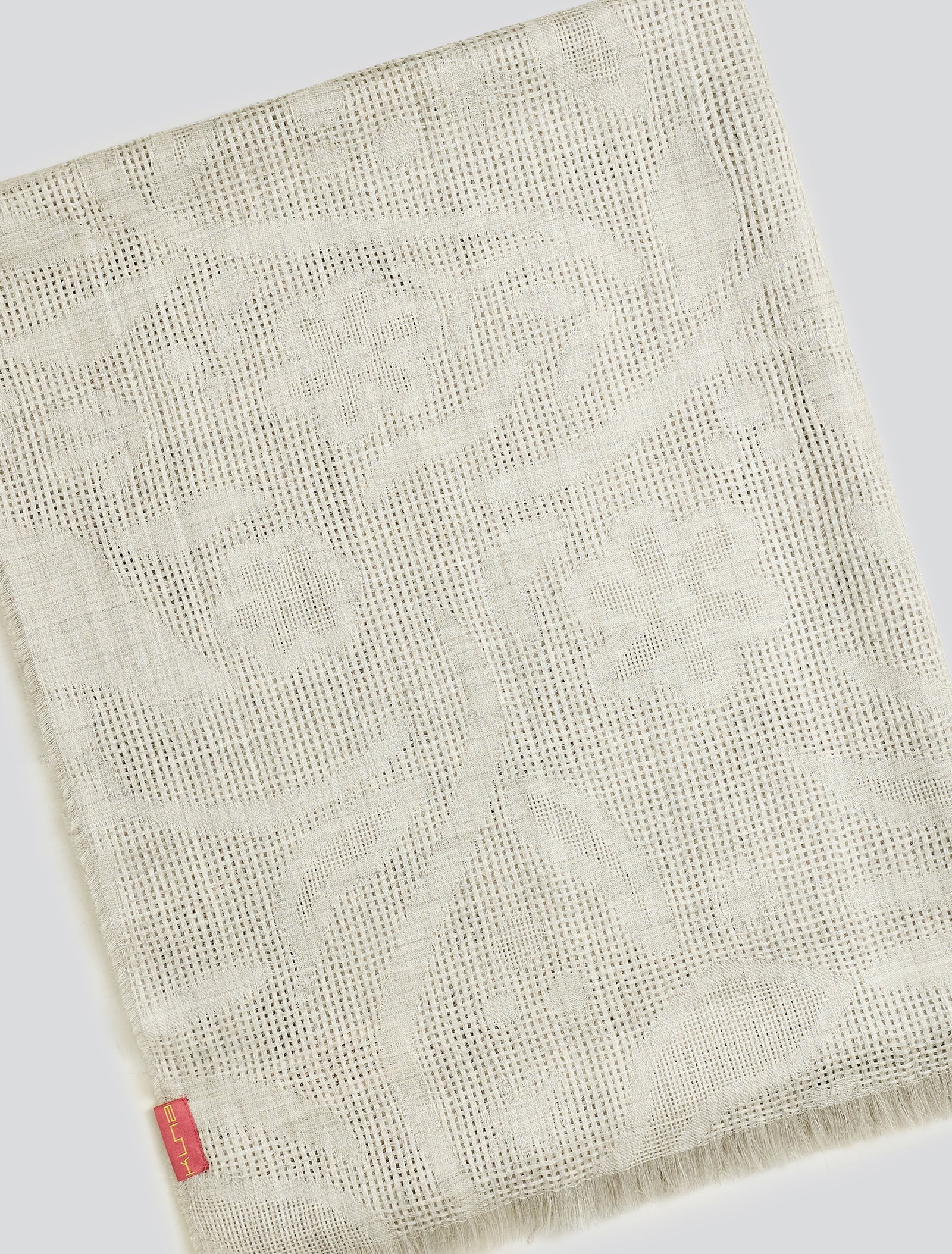 Chal Yruma de Baby Alpaca Color Gris