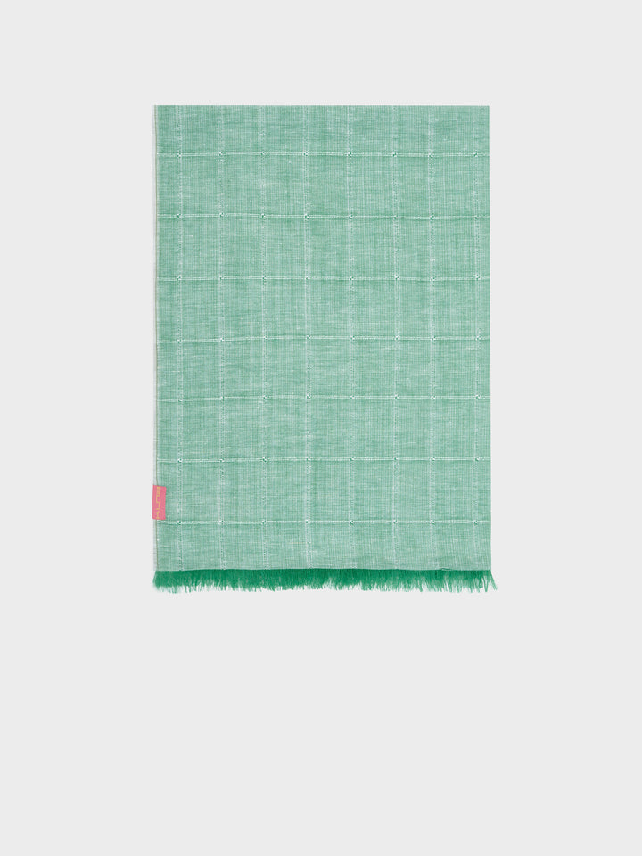 Zoda Shawl Baby Alpaca Color Green