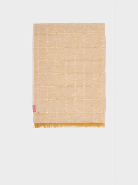 Zoda Shawl Baby Alpaca Color Yellow