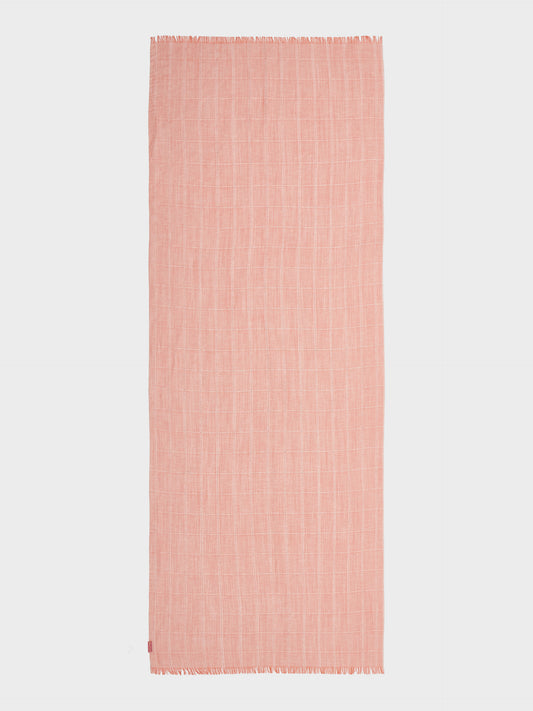 Zoda Shawl Baby Alpaca Color Orange