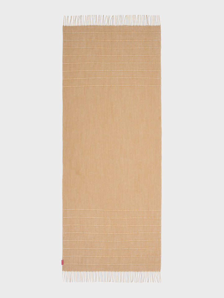 Zabila Shawl Linen Color Yellow