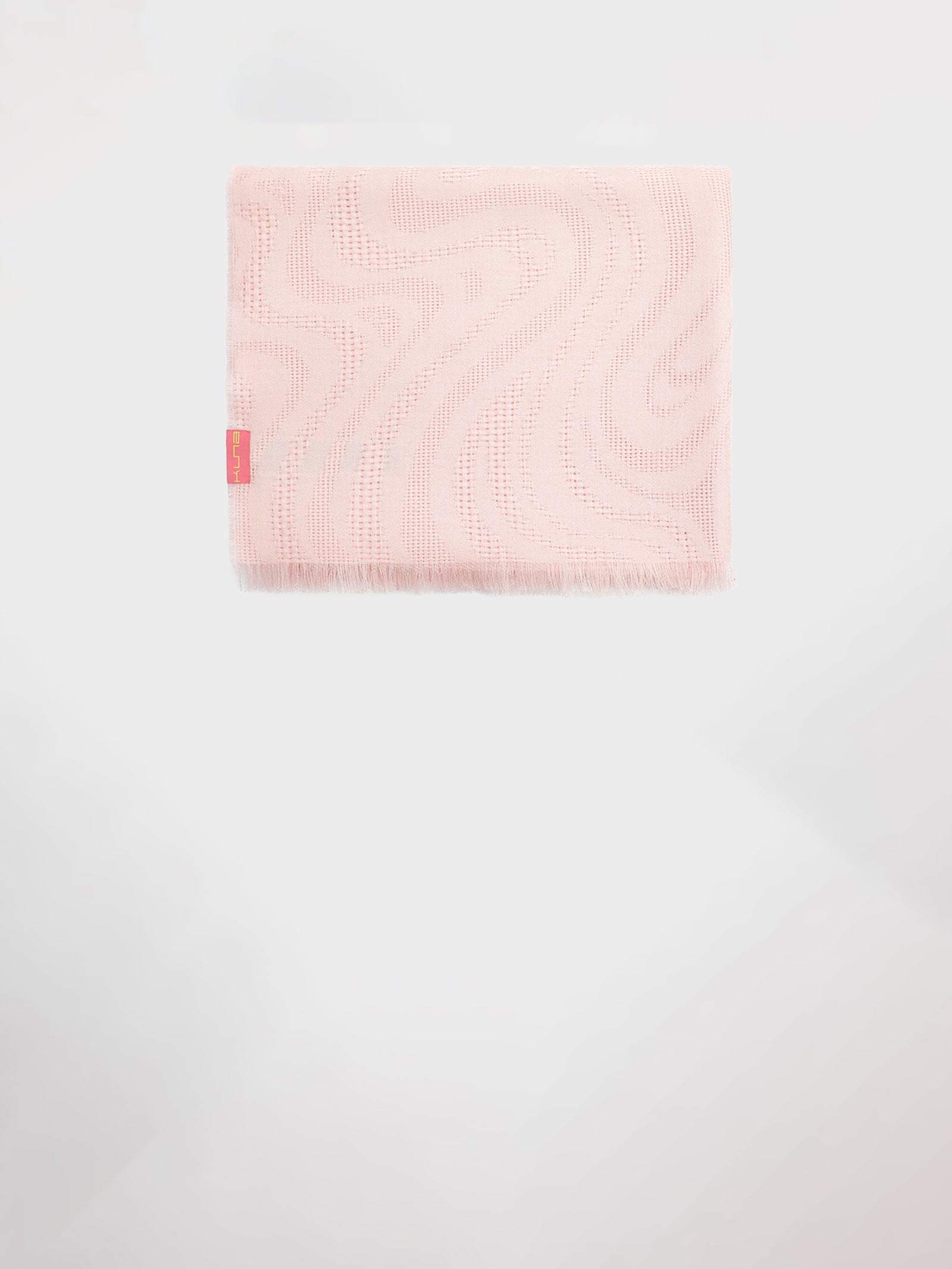 Pañuelo Yxtapa Baby Alpaca Color Rosa